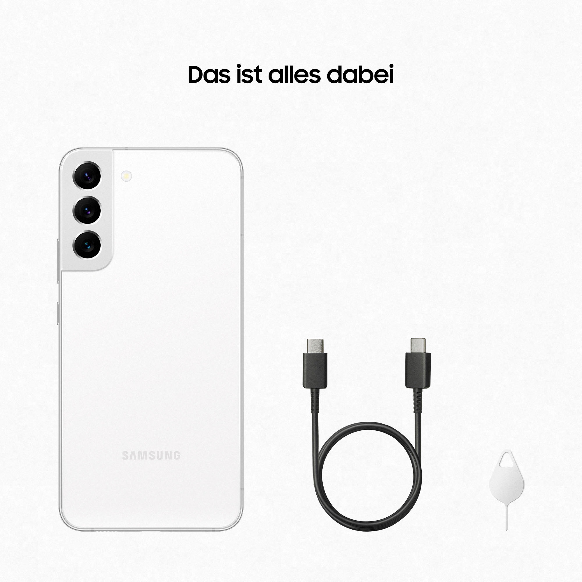 13. Bild von Samsung Smartphone »Galaxy S22+«, Phantom White, 16,65 cm/6,6 Zoll, 128 GB Speicherplatz, 50 MP Kamera