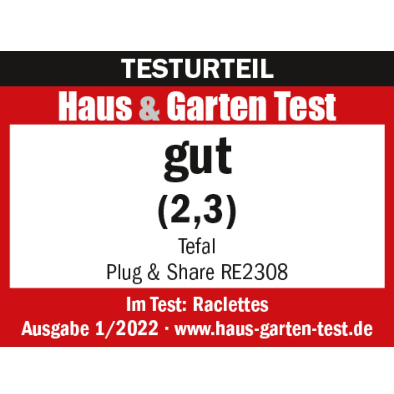 Tefal Raclette »Plug&Share, mit Erweiterungsmöglichkeit, abnehmbares Kabel« 2 Stk. Raclettepfännchen 400 W spülmaschinengeeignete Pfännchen und Platte, platzsparend, RE2308