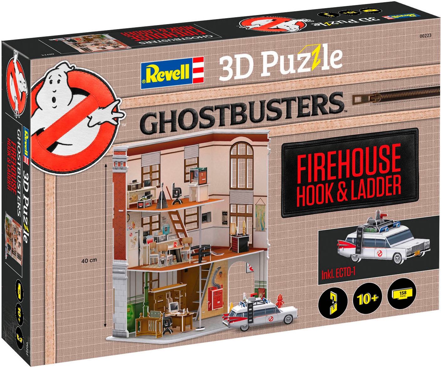 Revell® 3D-Puzzle »Ghostbusters Feuerwache aus Manhattan«