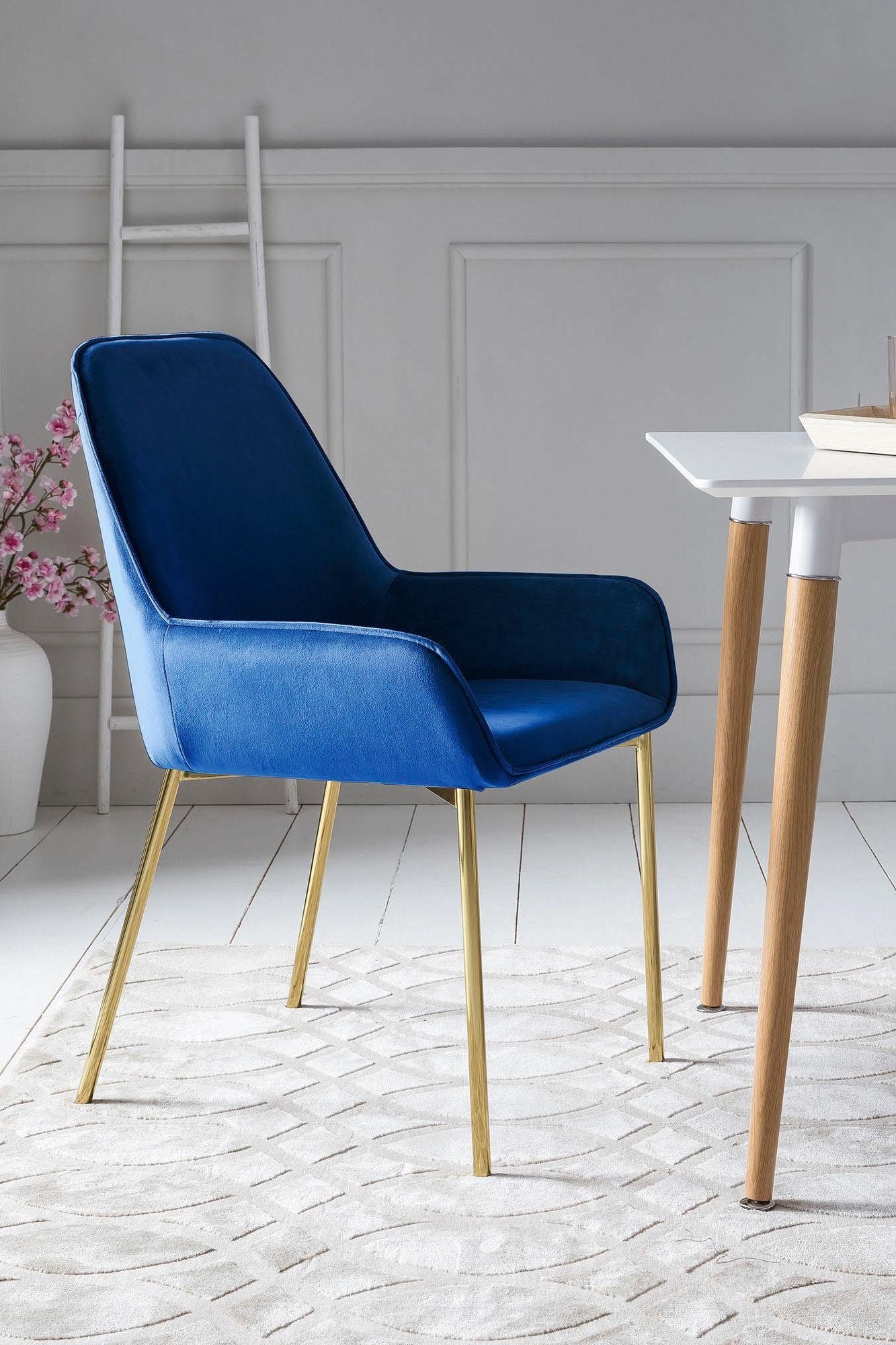 SalesFever Armlehnstuhl »Eleganter Esszimmerstuhl« (Set) 2 Stk.mit modernem günstig online kaufen