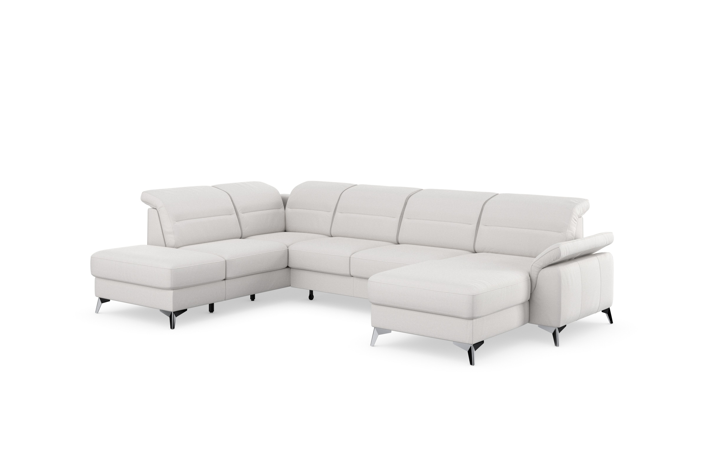 sit&more Wohnlandschaft »Sinatra U-Form«, optional mit Kopfteilverstellung und Armteilfunktion etc.