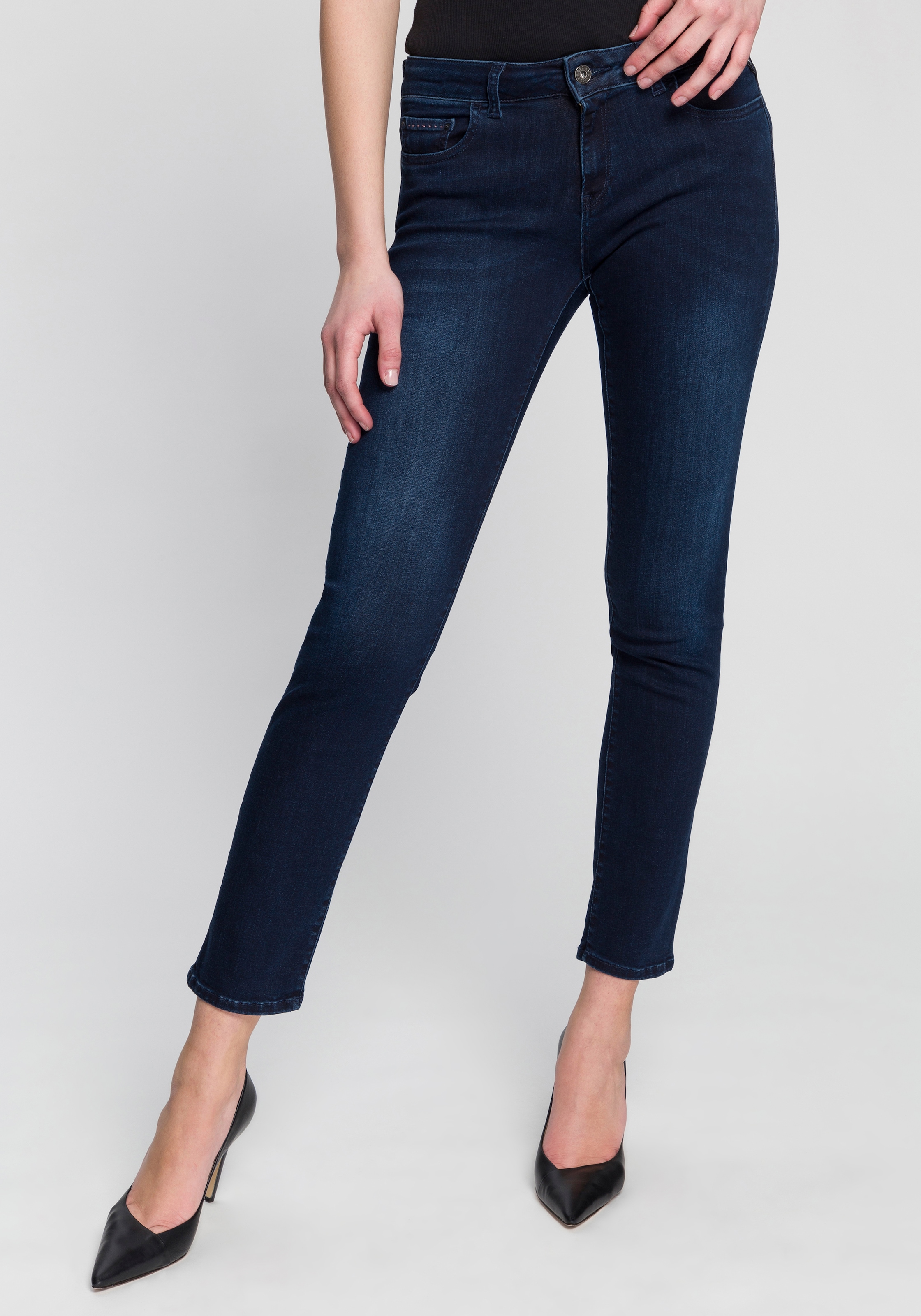 form fitting jeans