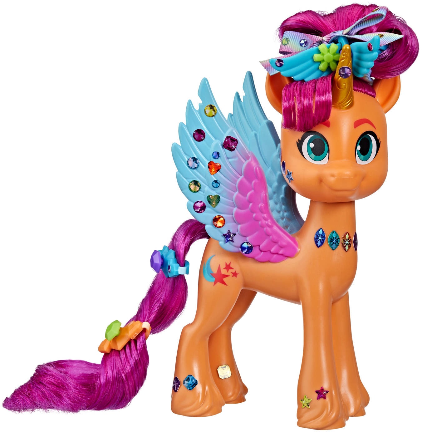 Hasbro Spielfigur »My Little Pony, Regenbogen-Haarstyles Sunny Starscout«