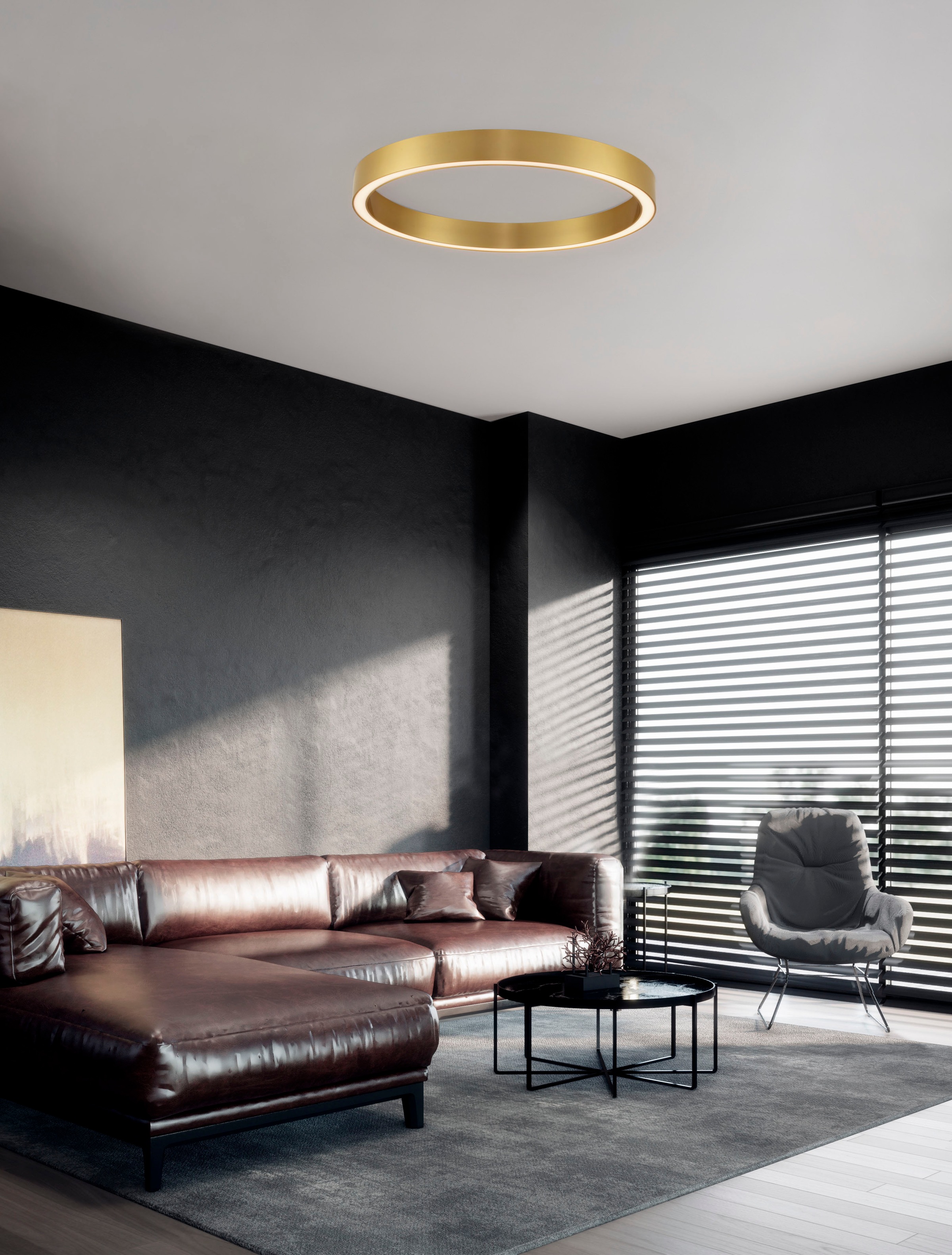 Nova Luce LED Deckenleuchte »STING« LED-Modul 1 Stk. Warmweiß günstig online kaufen