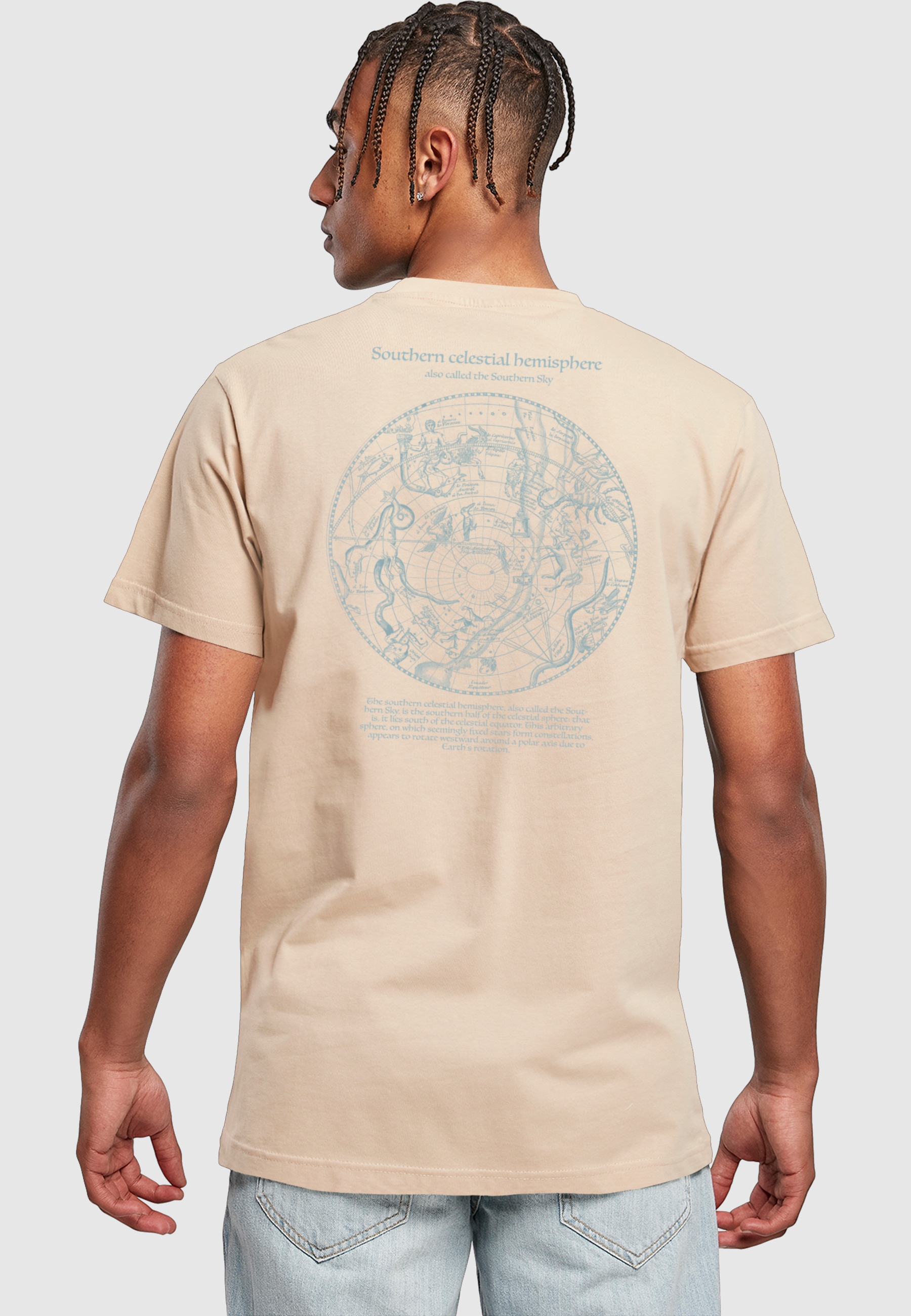 MisterTee T-Shirt »MisterTee Herren Hemisphere Tee« 1 Stk.