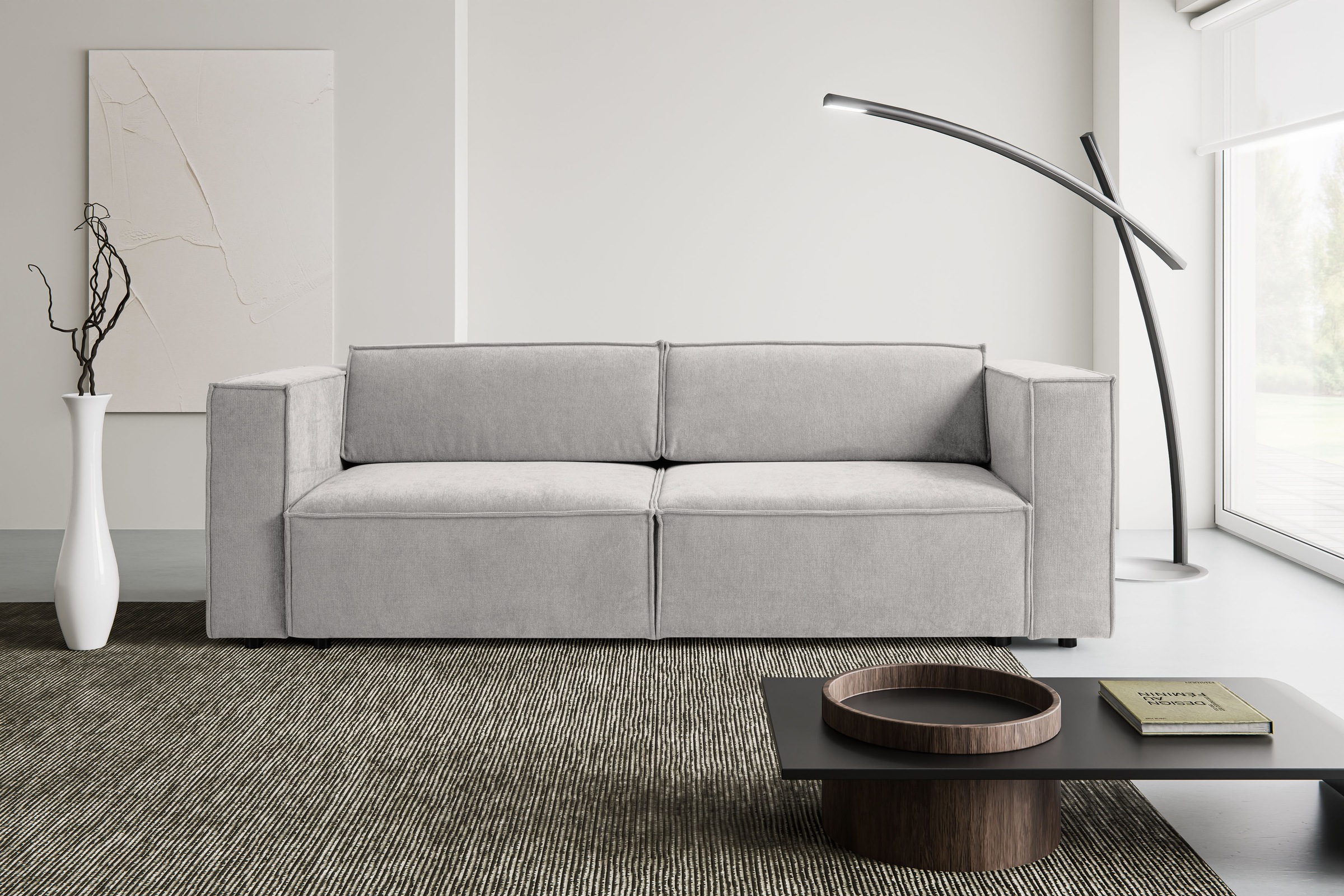 WERK2 Schlafsofa »Kansas Breite 252 cm, mit extragroßer Liegefläche 202x152 günstig online kaufen