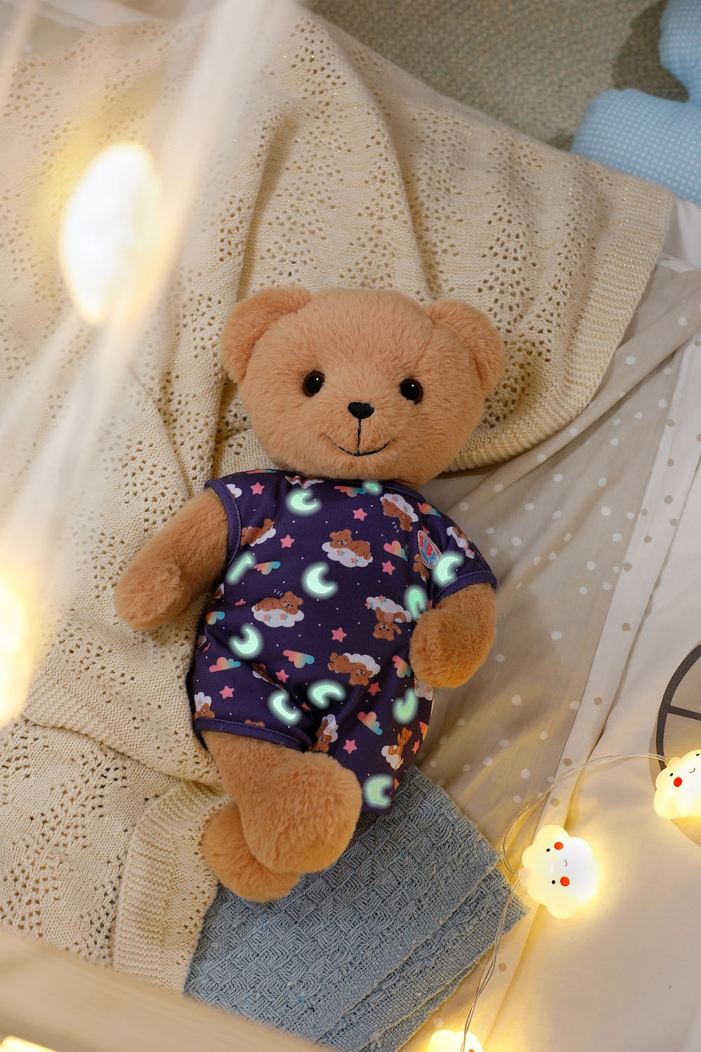 Baby Born Kuscheltier »Teddy« mit leuchtendem Schlafanzug
