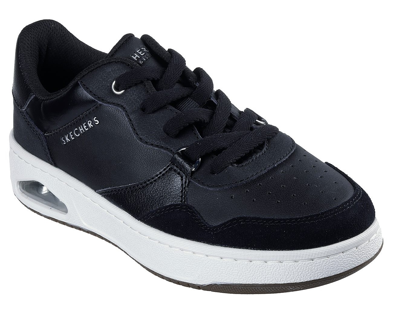 Skechers Sneaker »UNO CTL«  Retro Sneaker, Schnürschuh mit Materialmix