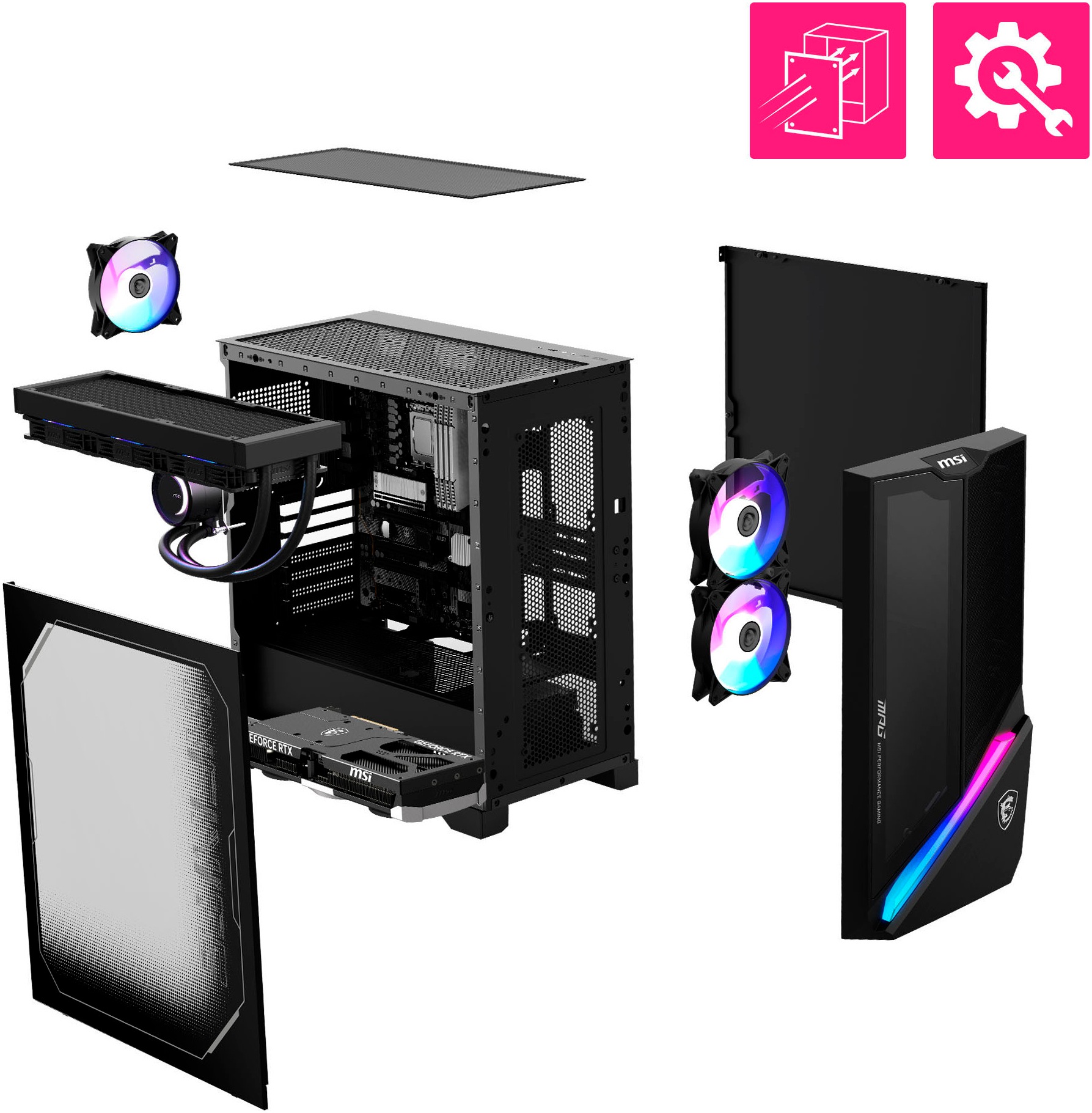 MSI Gaming-PC »MPG Infinite X3 AI 2NVR7-072DE«