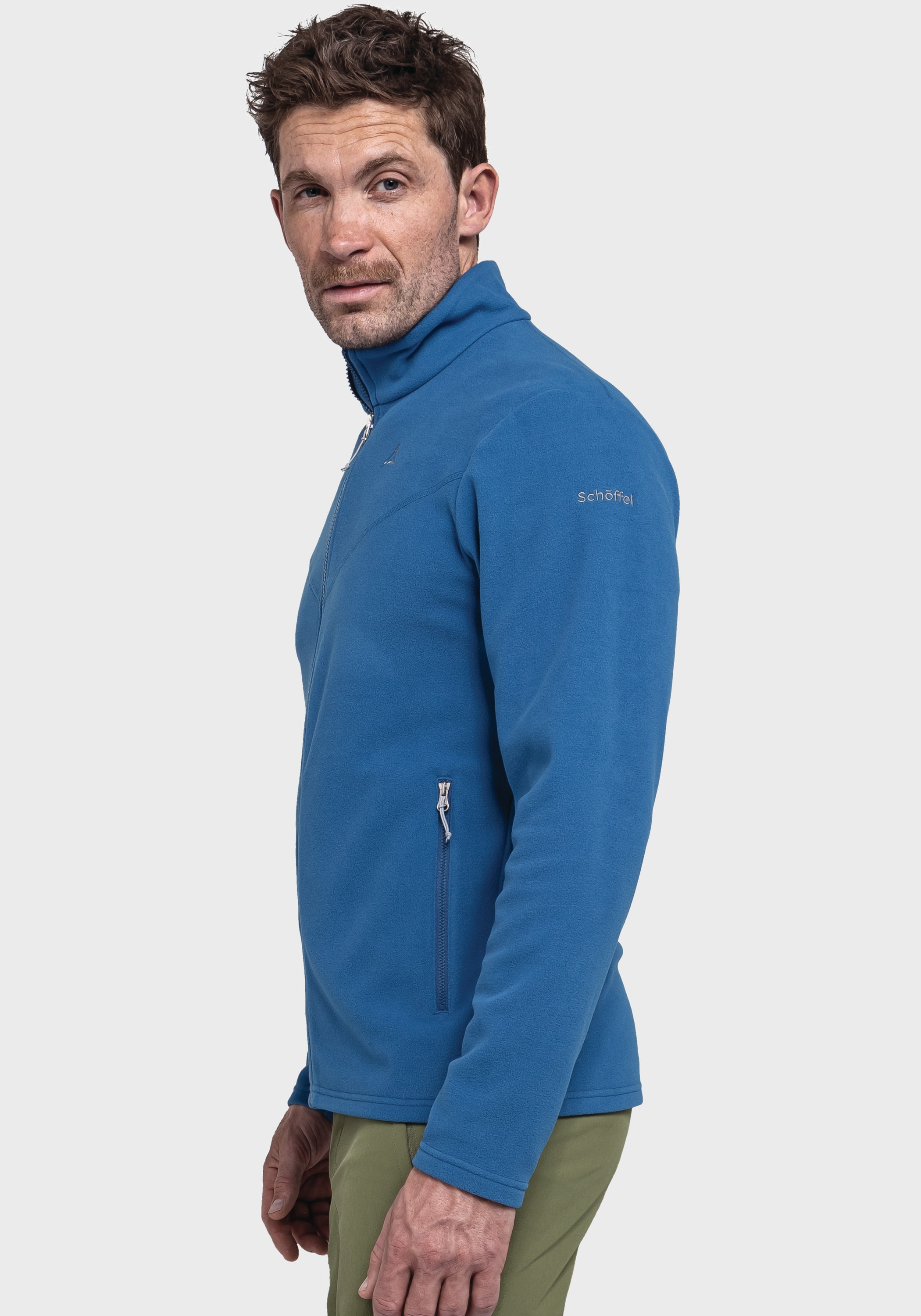 Schöffel Fleecejacke »Hiking Fleece Jk Style Qutang MNS«, ohne Kapuze