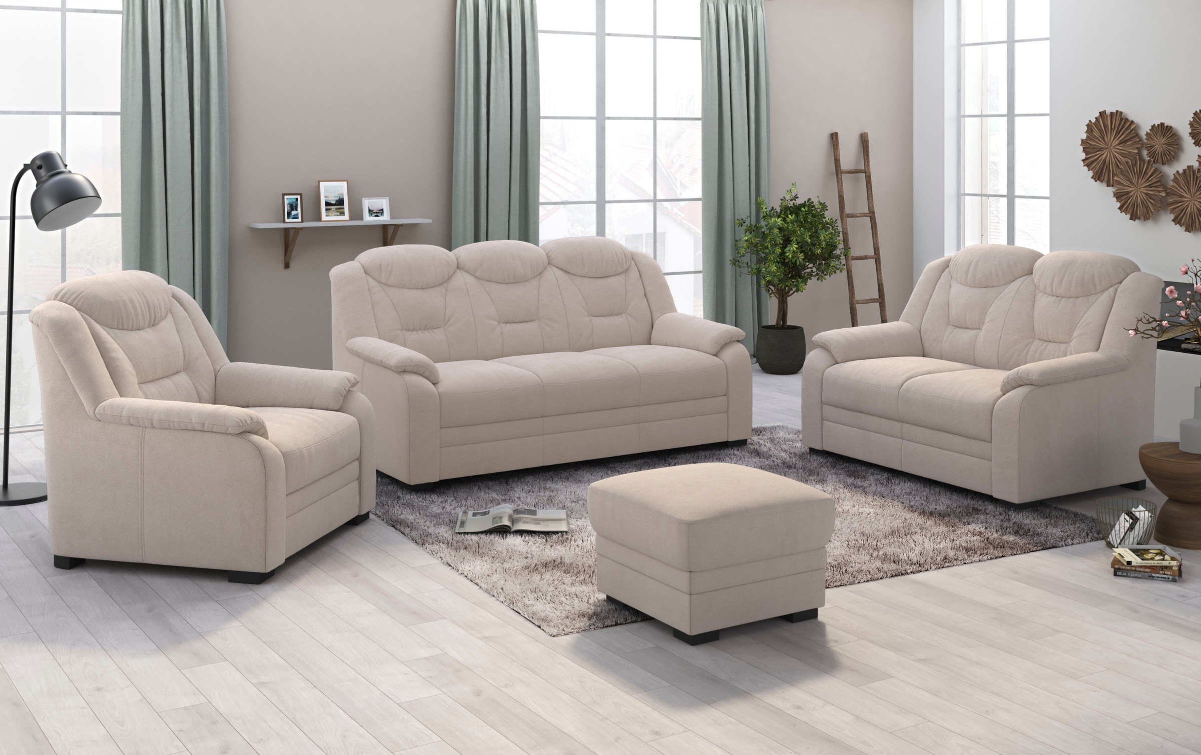COTTA 2-Sitzer »Marcus«, Sofa mit hoher Rückenlehne