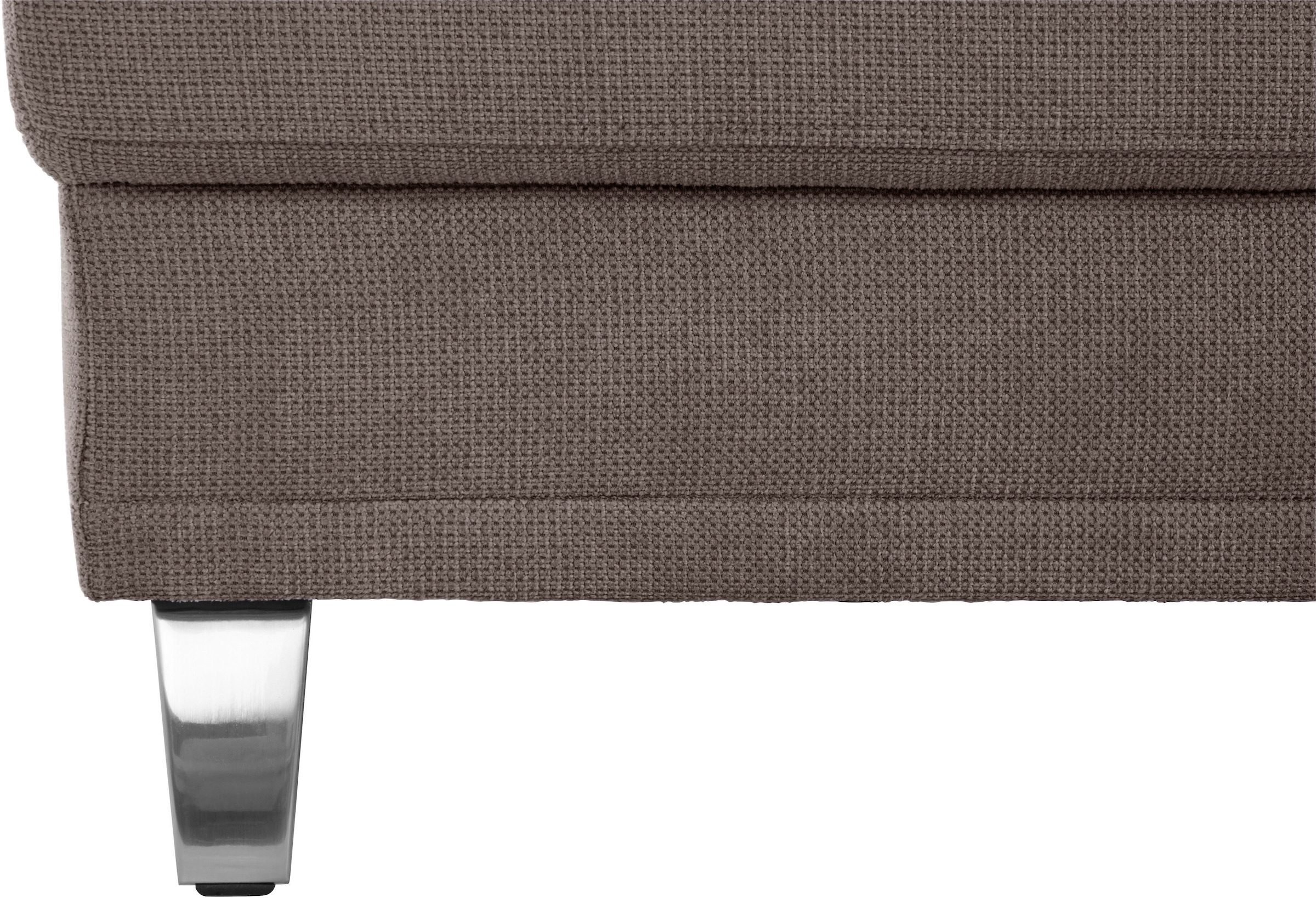 sit&more Ecksofa »Clio L-Form«, wahlweise mit Bettfunktion oder Vorziehsitz und Bettkasten, Federkern