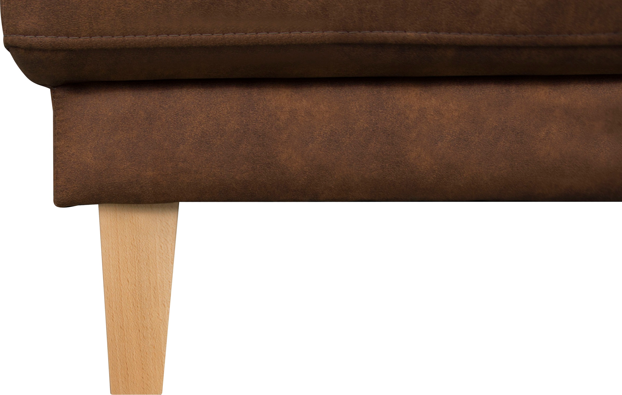 Home affaire Wohnlandschaft »TRIPLO U-Form wahlweise mit Schlaffunktion, B/T/H: 310/192/90 cm«, Schlafsofa, auch mit Bettkasten, Steppung im Rückenkissen