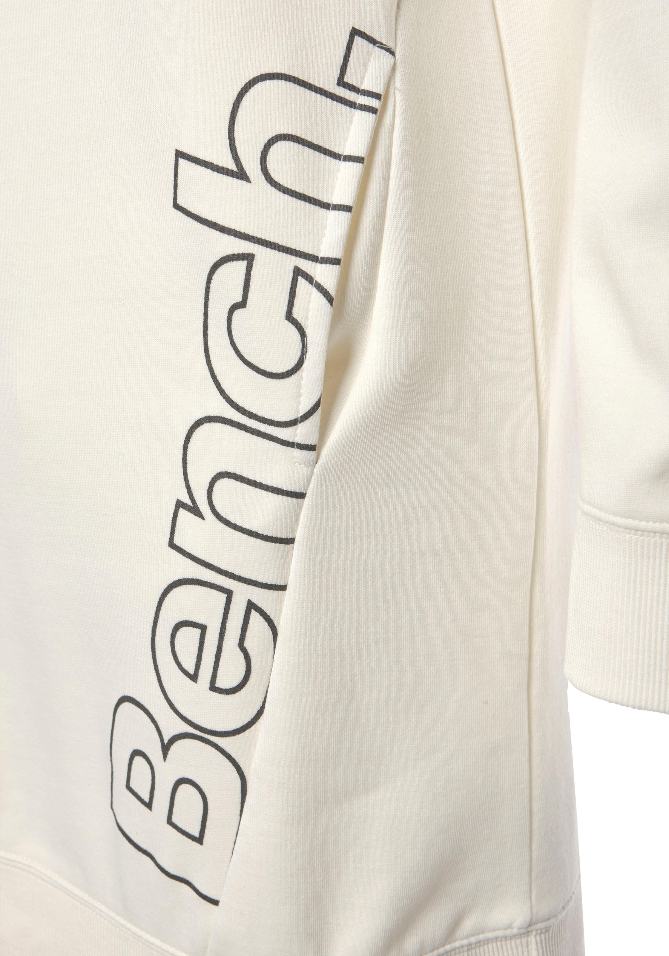 Bench. Loungewear Sweatkleid, mit Logoprint online kaufen seitlichem