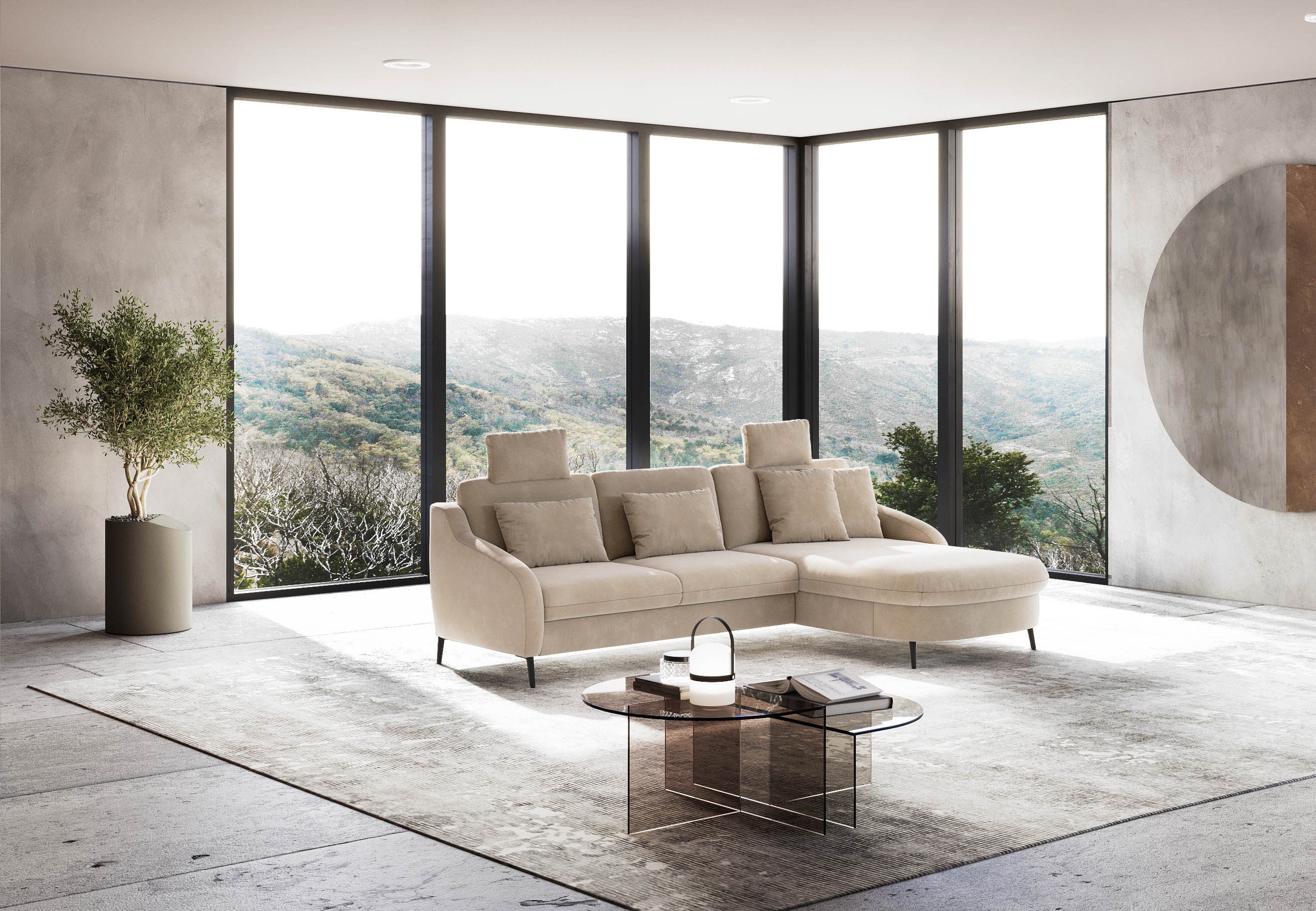 sit&more Ecksofa »Soul L-Form«, wahlweise mit Bettfunktion und Bettkasten o günstig online kaufen