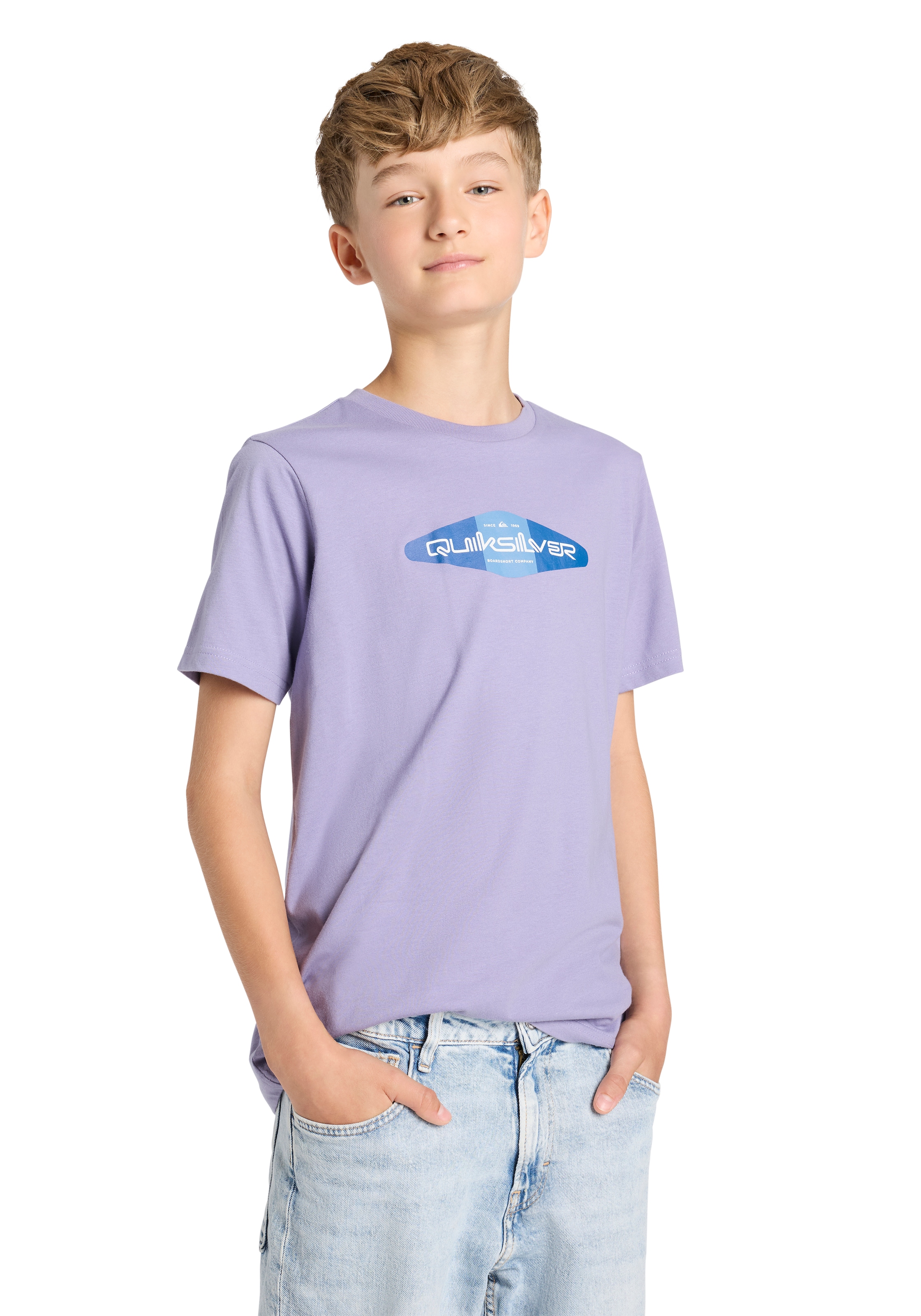 Quiksilver T-Shirt »PALM SHADE PACK YOUTH« 2 tlg. für Kinder und Jugendliche, sportlicher Stil, Kurzarmdesign
