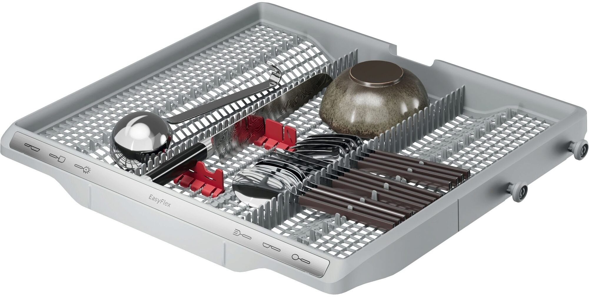 AEG teilintegrierbarer Geschirrspüler 8000 »GT8200A2SCM« Leise Spülmaschine 38 dB kraftvoll gegen Eingebranntes bei 8,4l Wasser