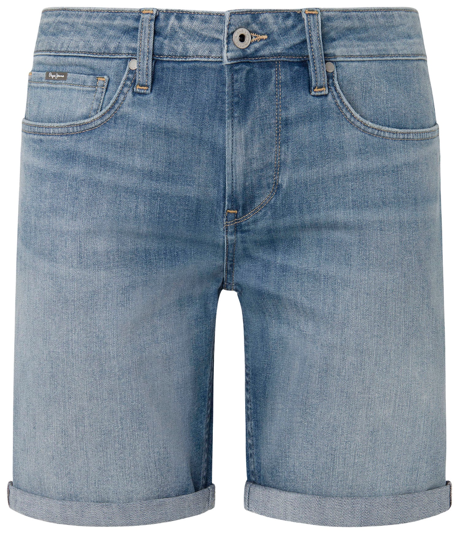 Pepe Jeans Shorts, mit umgeschlagenem Saum
