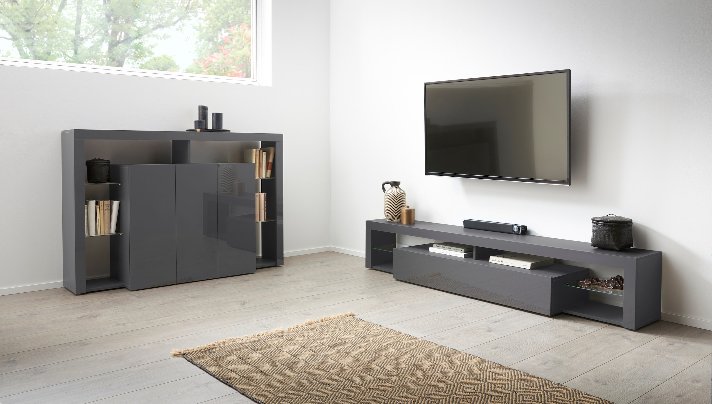 INOSIGN Highboard »Essential«, Höhe ca. 100 cm