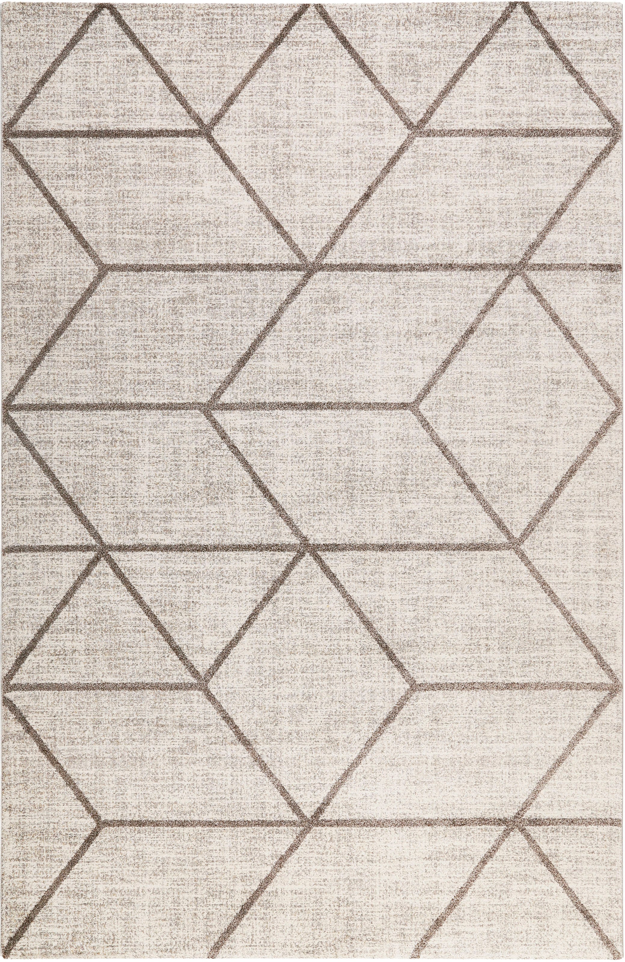 Wecon home Teppich »Bossa Lounge« rechteckig 10 mm Höhe 3D-Design, Kurzflor, Wohnzimmer