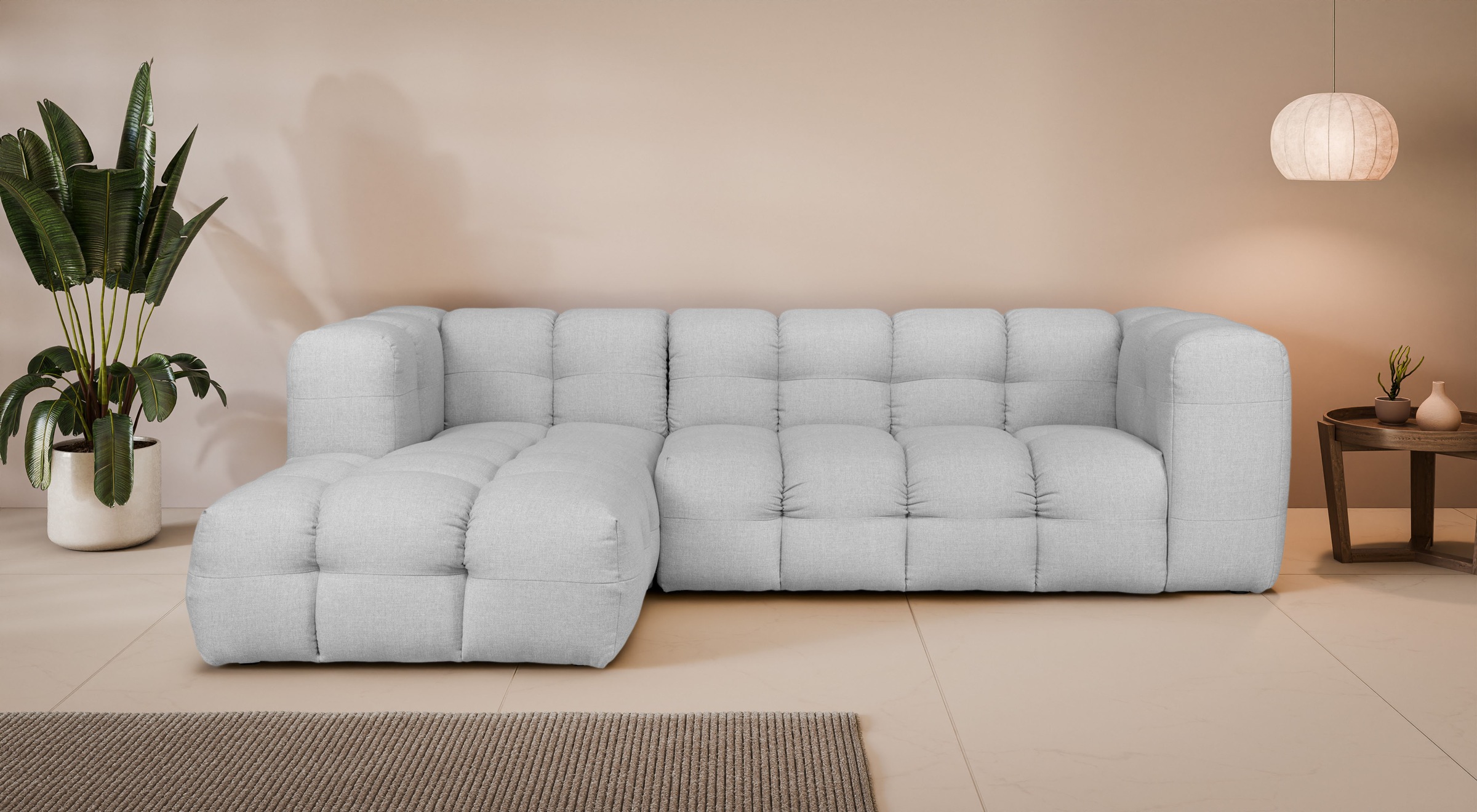 LeGer Home by Lena Gercke Ecksofa "TALISHA L-Form Designersofa, moderne Ste günstig online kaufen