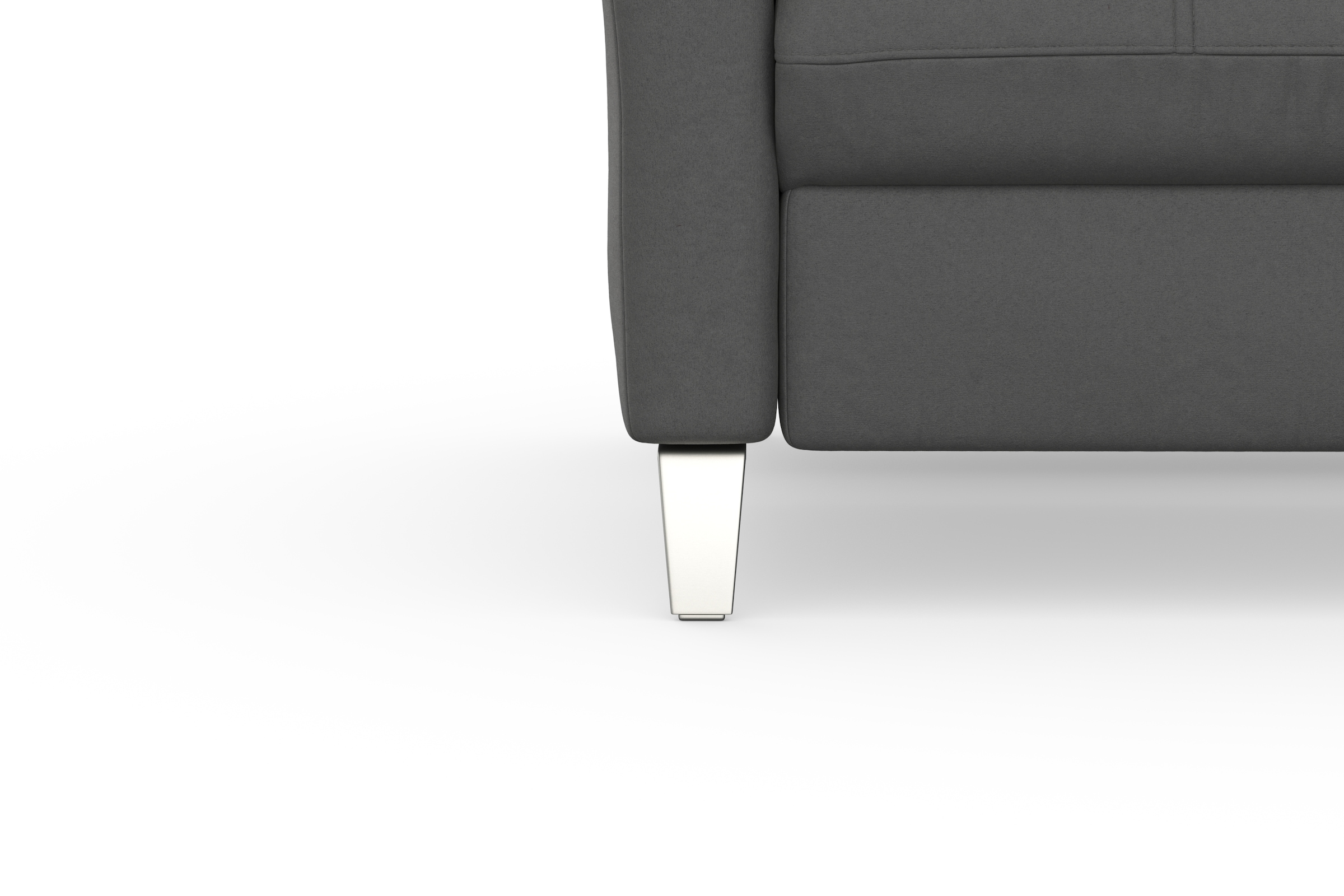 sit&more Ecksofa »Marano L-Form«, inklusive Kopfteilverstellung, wahlweise mit Bettfunktion, Bettkasten