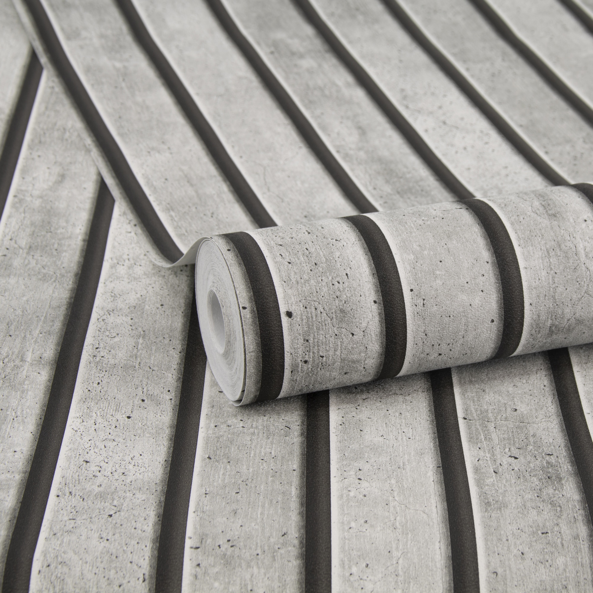 Easy Decor Vliestapete »Beton Gestreift«, Design Tapeten