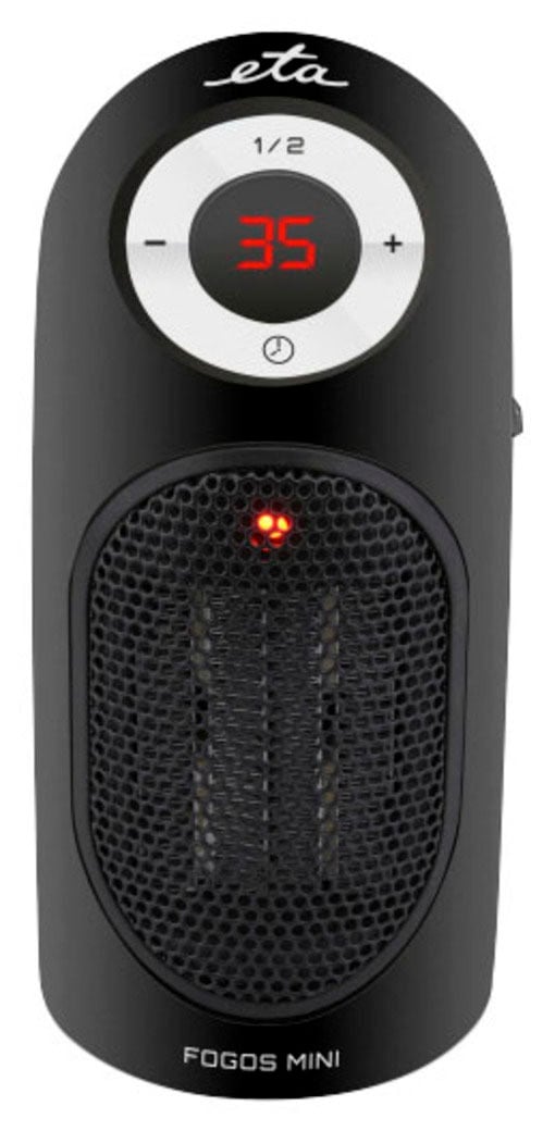 eta Keramikheizlüfter »Fogos Mini« 400 W BxTxH: 8x11,4x17 cm