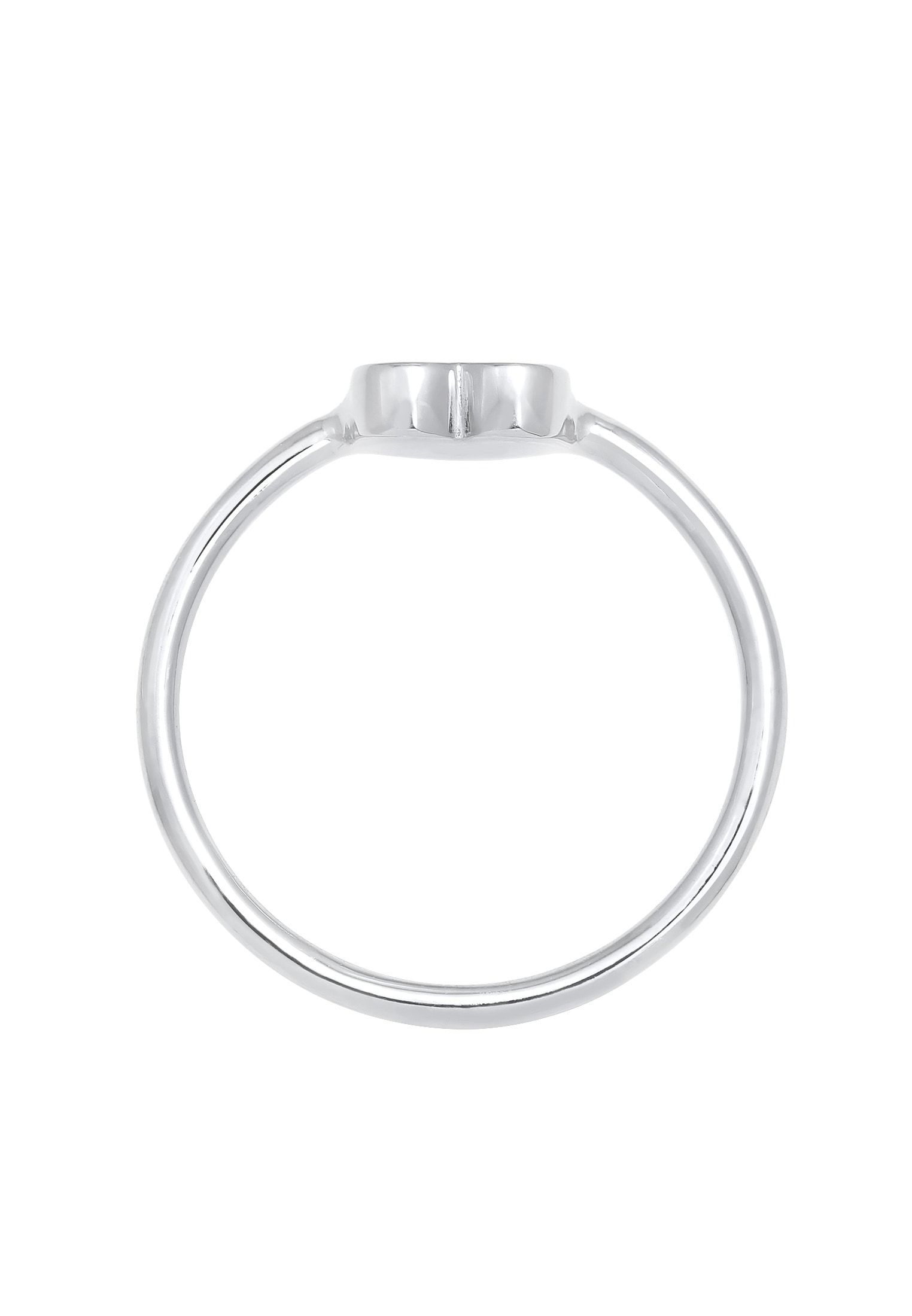 Elli Fingerring »Herz Liebe Valentinstag Zeitlos 925 Silber«