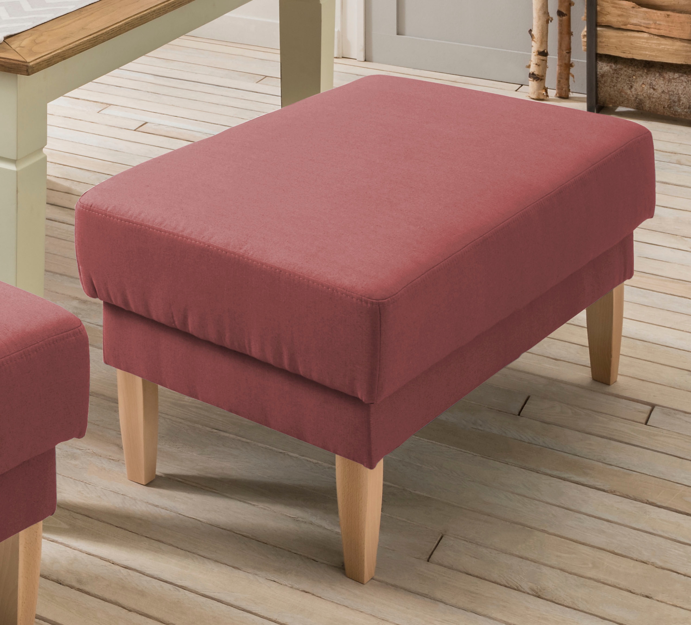 Home affaire Hocker »Scalea«, passendes Küchensofa verfügbar, in verschiedenen Stoffen und Farben