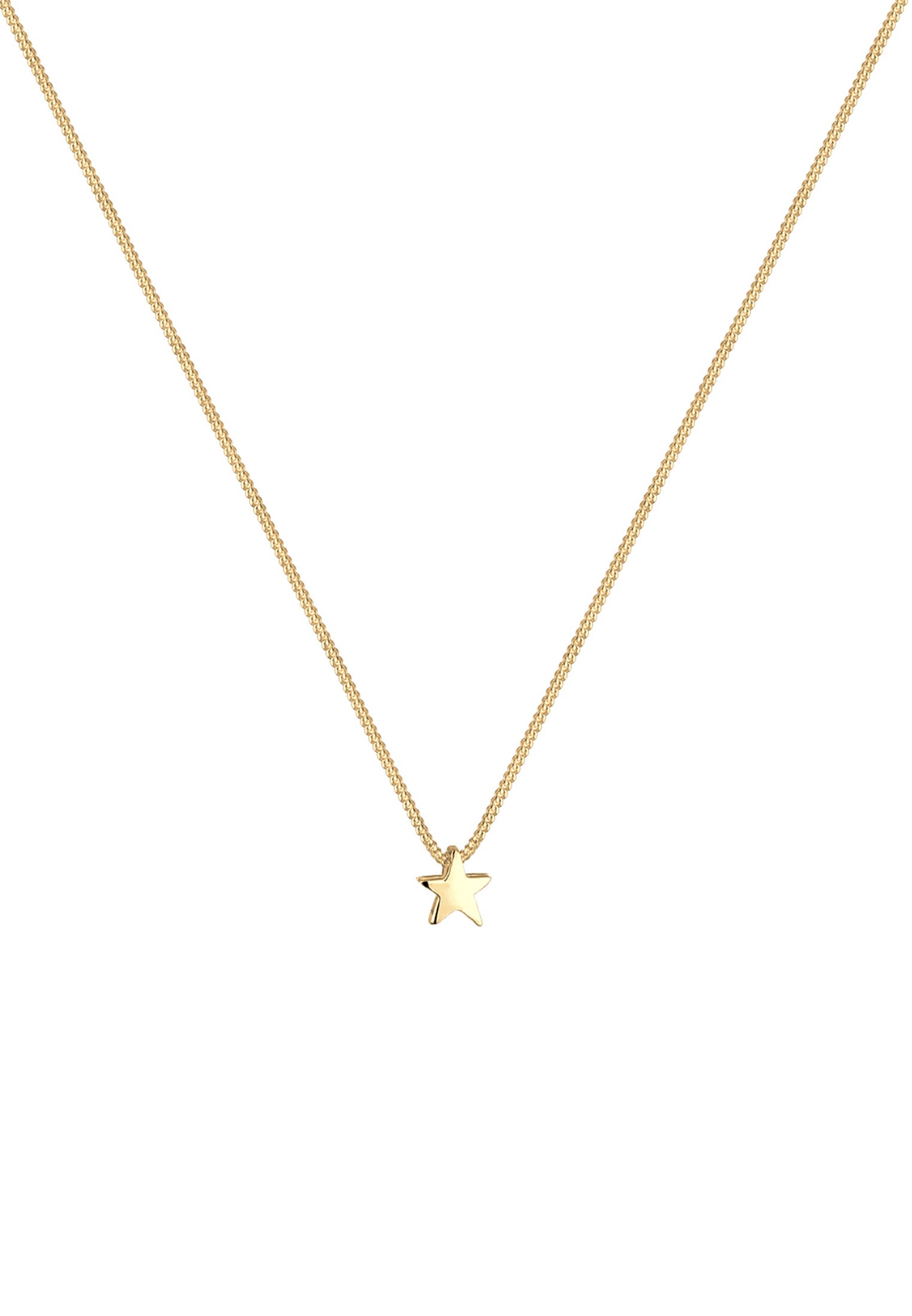 2. Bild von Elli Kette mit Anhänger »Stern Schlicht Basic 925 Silber«
