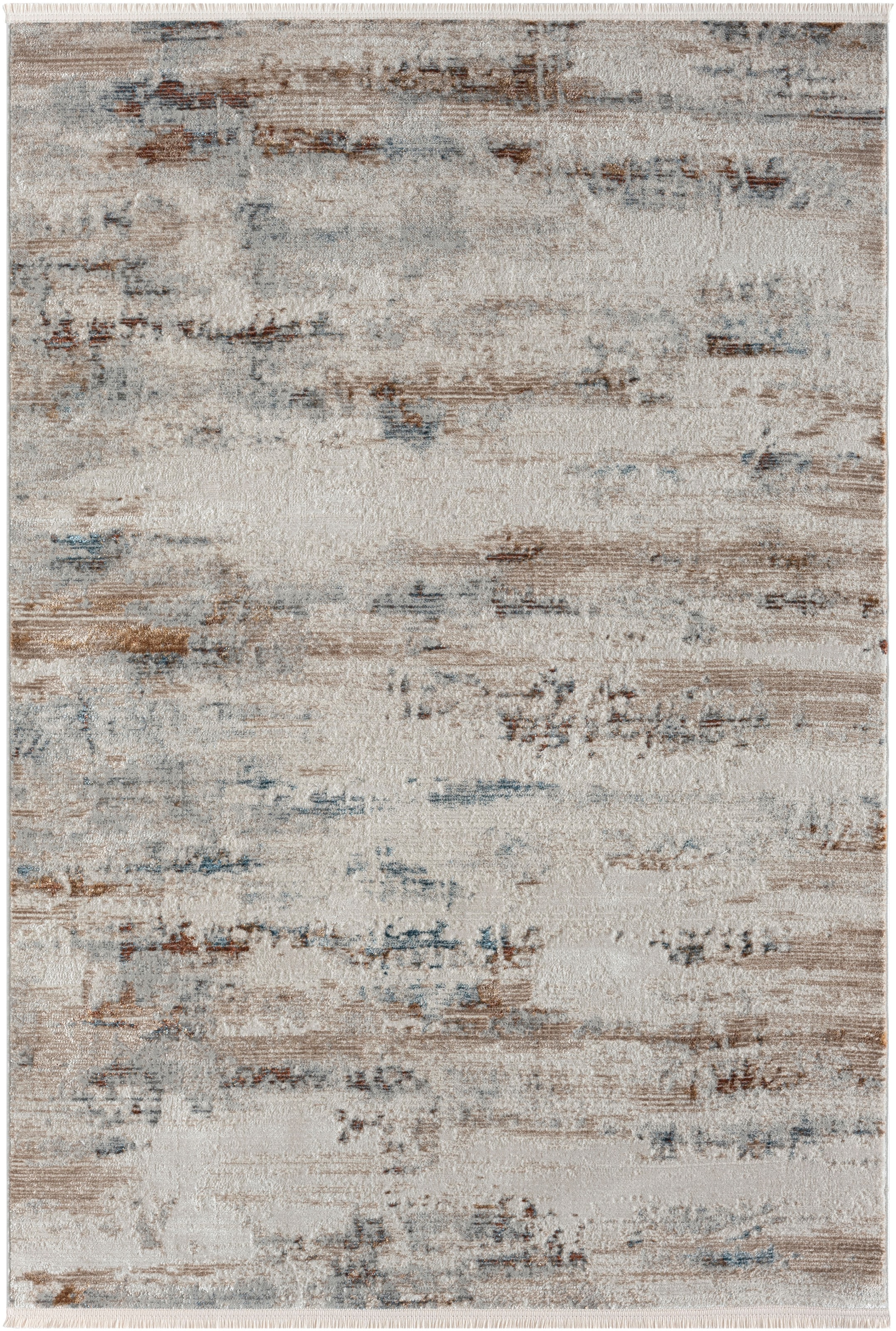 Myflair Möbel & Accessoires Teppich »Esme 1« rechteckig 8 mm Höhe Kurzflor, Vintage Look, besonders weich durch Microfaser