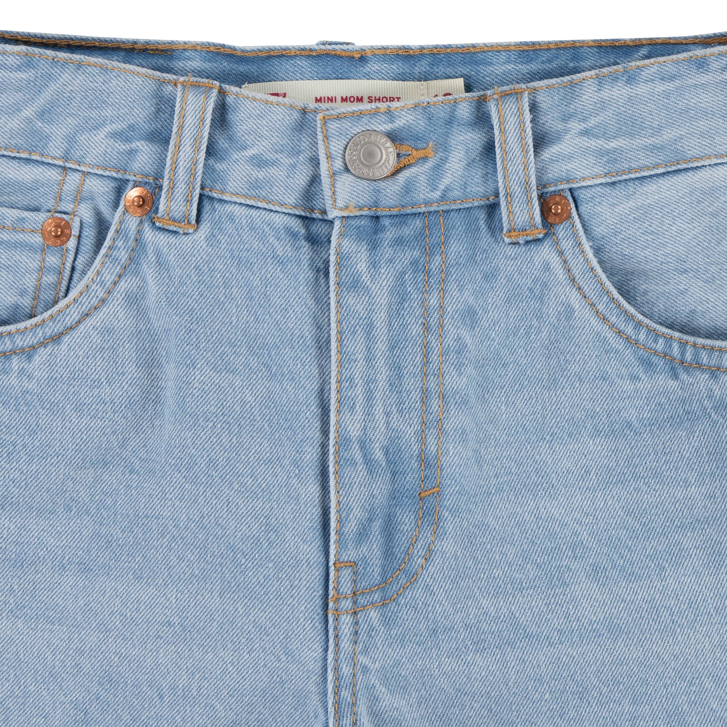 Levi's® Kids Jeansshorts »LVG MINI MOM SHORT W/ ROLL CUF«, for GIRLS