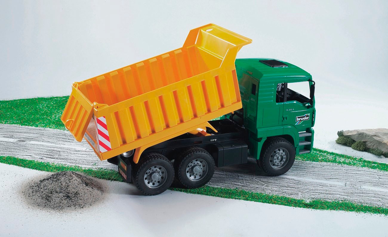 Bruder® Spielzeug-Kipper »MAN TGA LKW 45 cm mit Kippmulde (02765)«, Made in Europe
