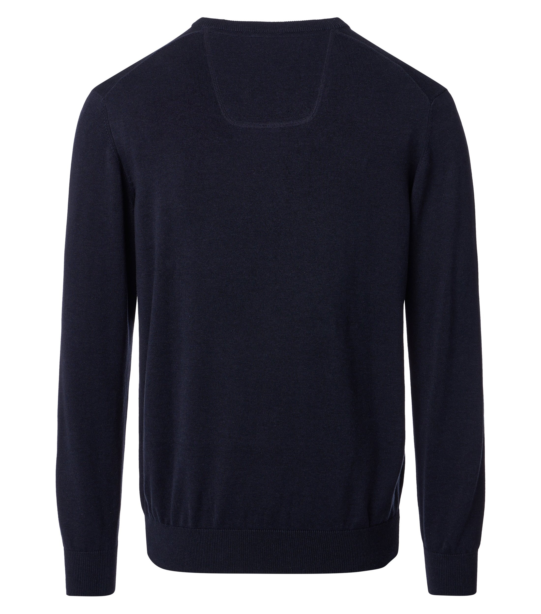CASAMODA Strickpullover »Pullover« Baumwolle / V-Ausschnitt / Unifarben