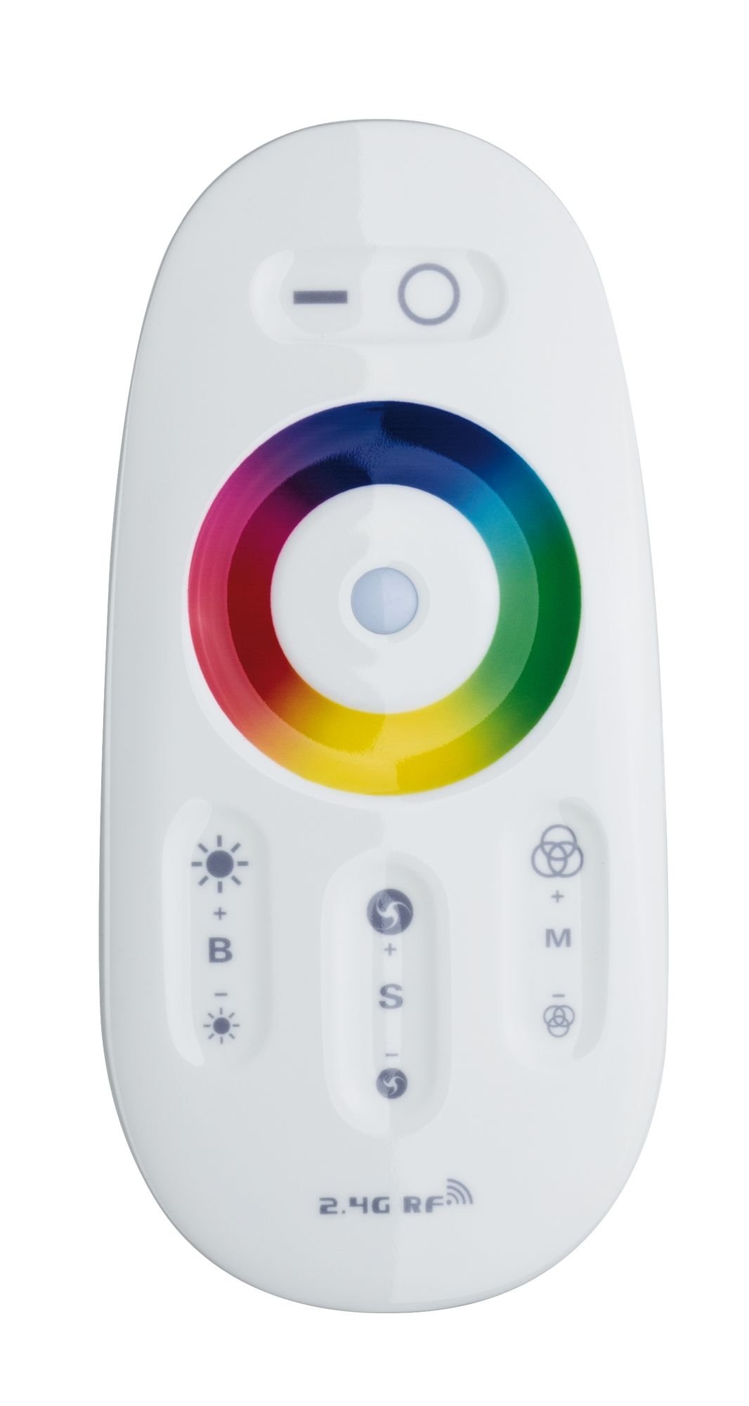 Paulmann LED-Streifen »MaxLED RGBW-Controller 2.4GHz 24V DC max 144W Kunststoff«, Fernbedienung
