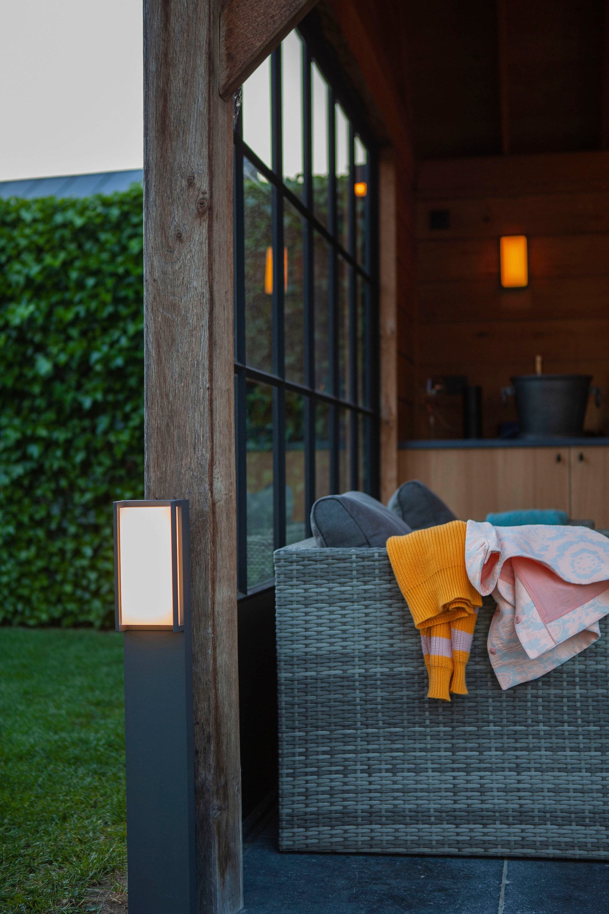 LUTEC Smarte LED-Leuchte »QUBO«, Leuchtmittel LED-Modul | LED fest integriert, Smart-Home