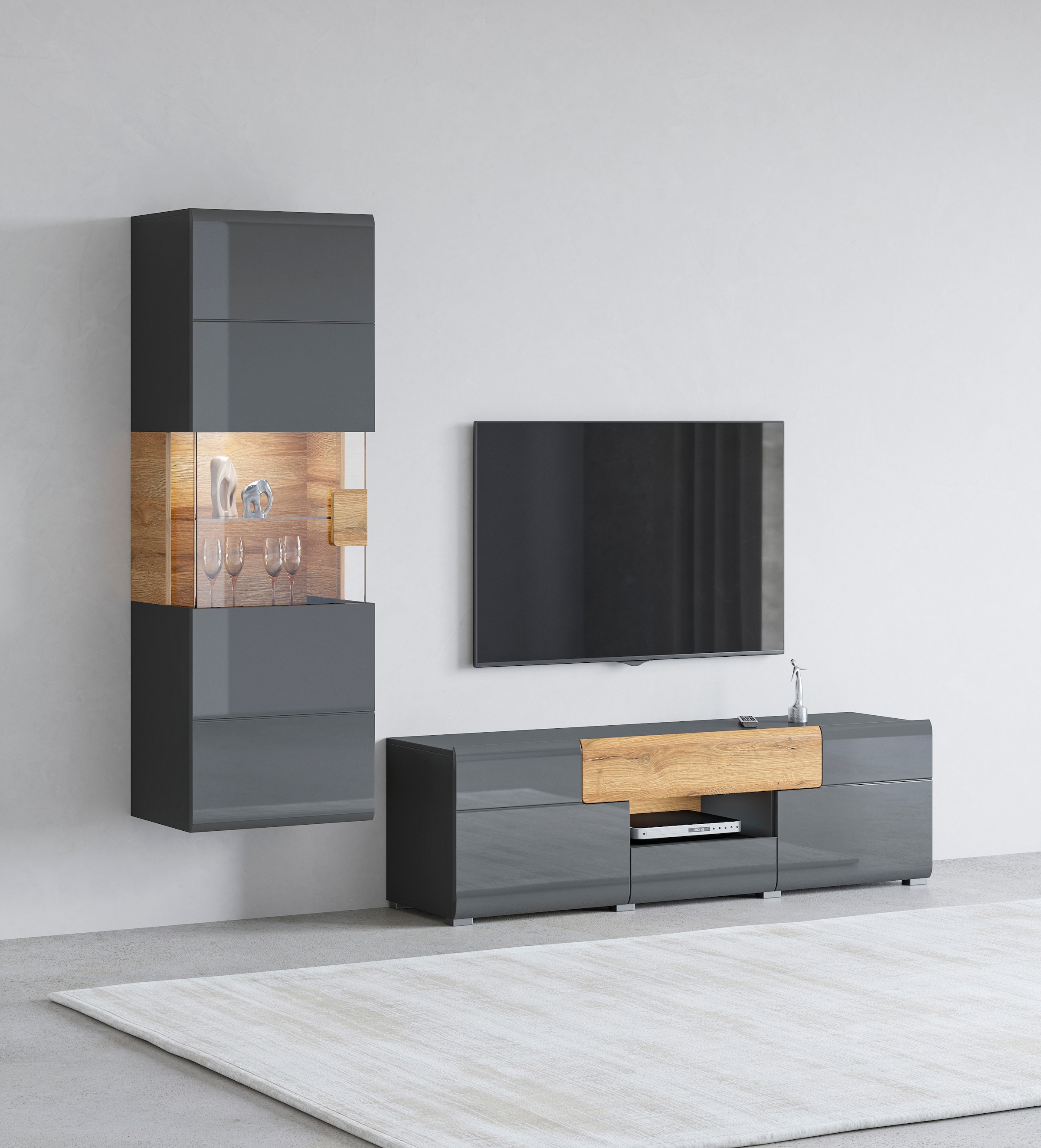 OTTO home Wohnwand »Toledo« 2 Stk. tlg.