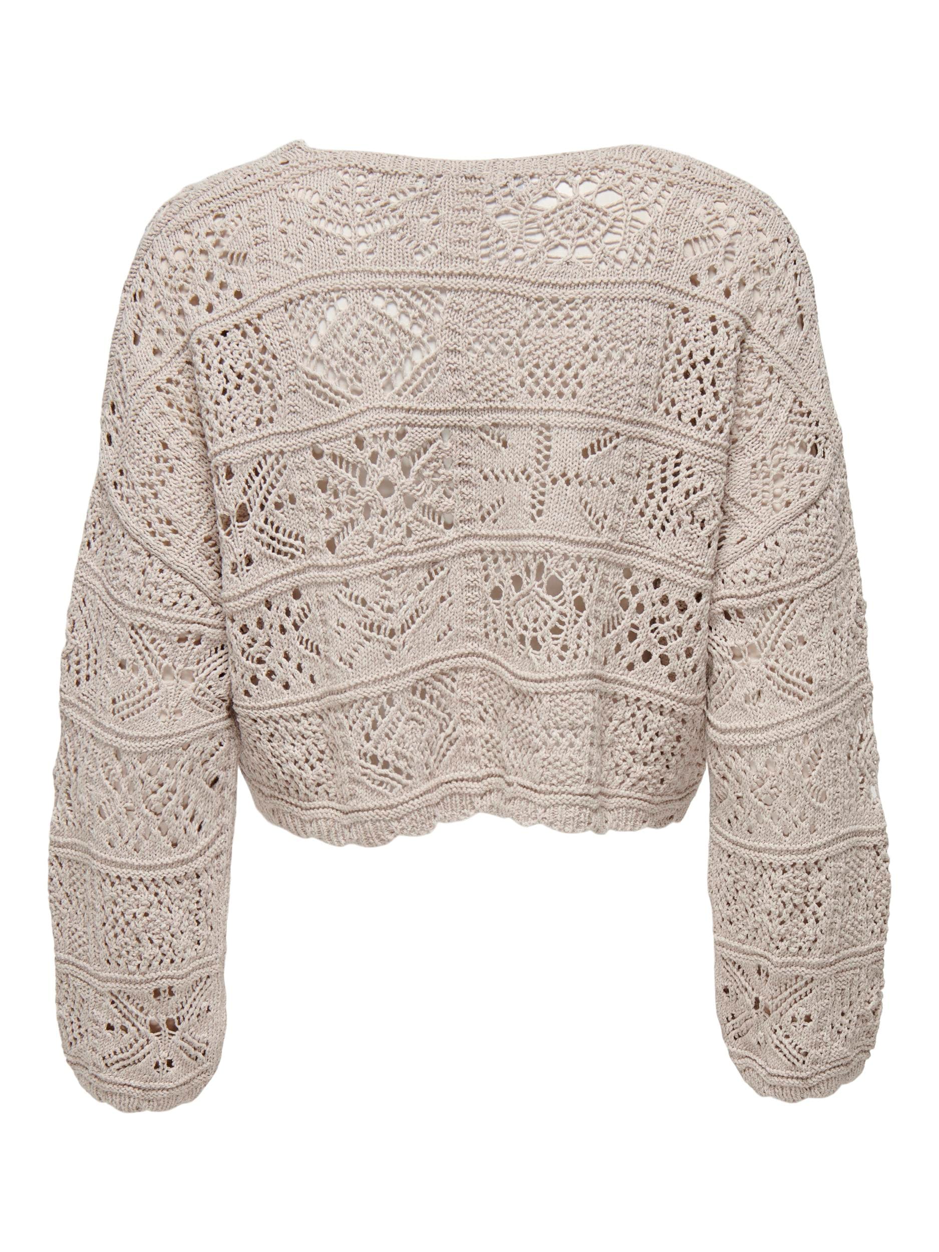 ONLY Strickjacke »ONLBEACH LIFE 7/8 O-N CARDIGAN KNT NOOS«