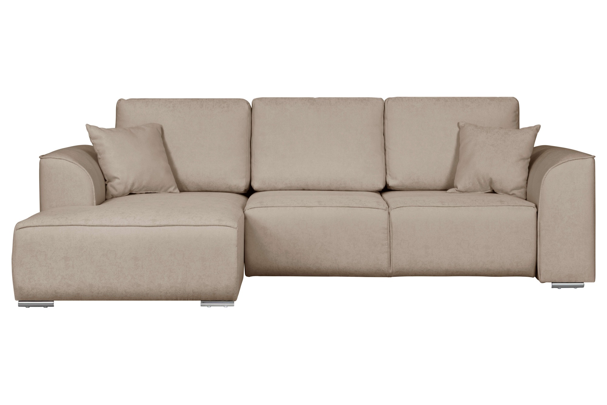 INOSIGN Ecksofa »BEATRICE optionale Schlafsofa mit Bettkasten, B/T/H: 265/1 günstig online kaufen