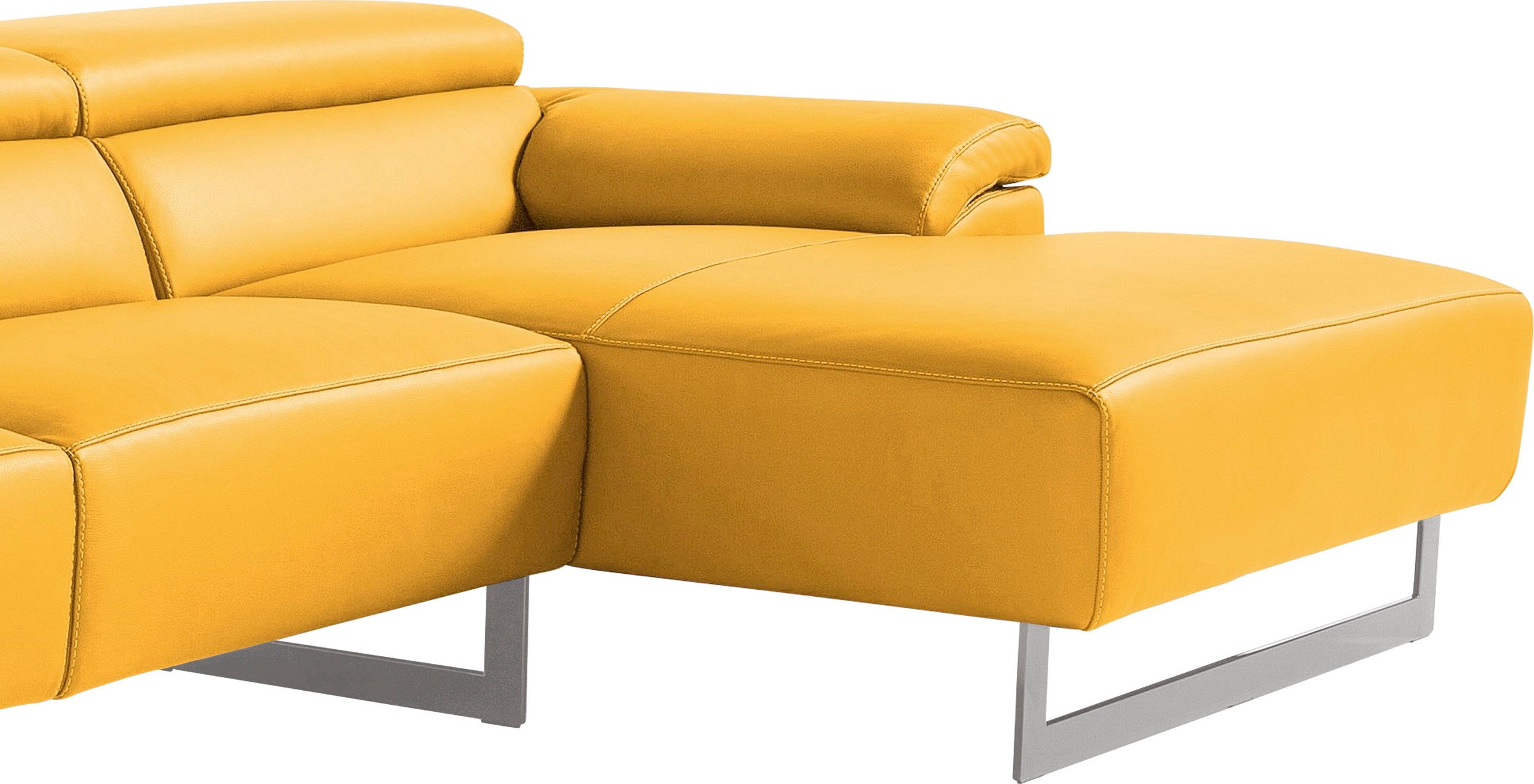 Egoitaliano Ecksofa »Malika, edel und bequem, Designsofa mit hochwertigen B günstig online kaufen