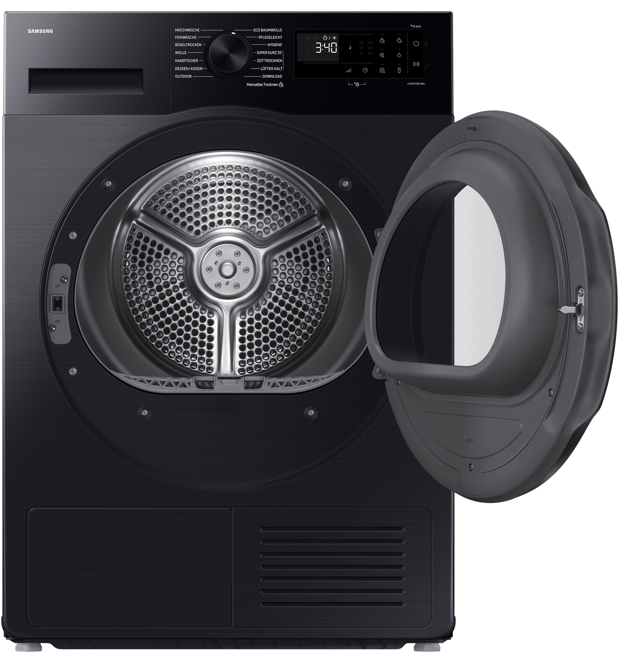 Samsung Wärmepumpentrockner »DV9EDG52A0AB«, DV5000D, 9 kg, Optimal Dry ‑ Intelligent Trocknen mit Sensoren