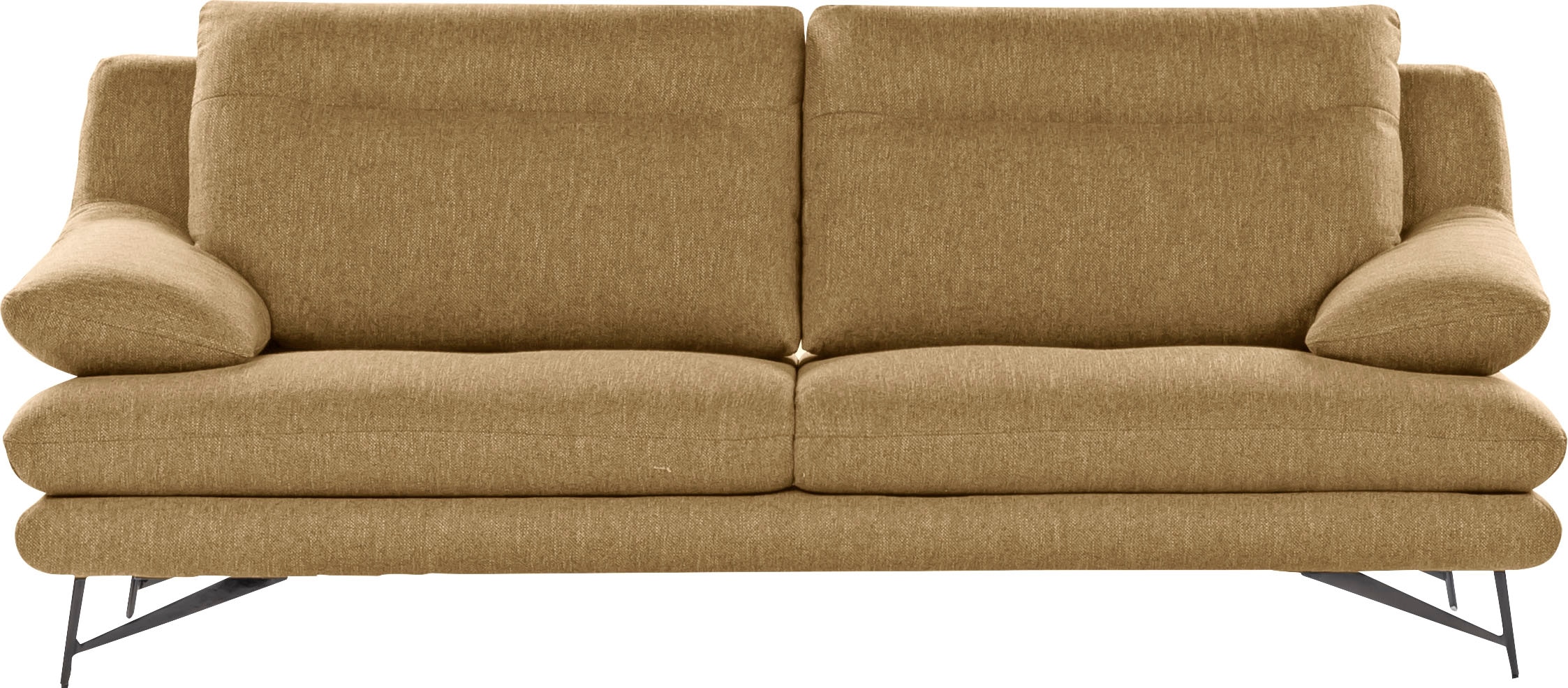 CALIA ITALIA 2-Sitzer »Cezanne, italienisches Designsofa mit erstklassigem Sitzkomfort«, wahlweise mit Sitztiefenverstellung