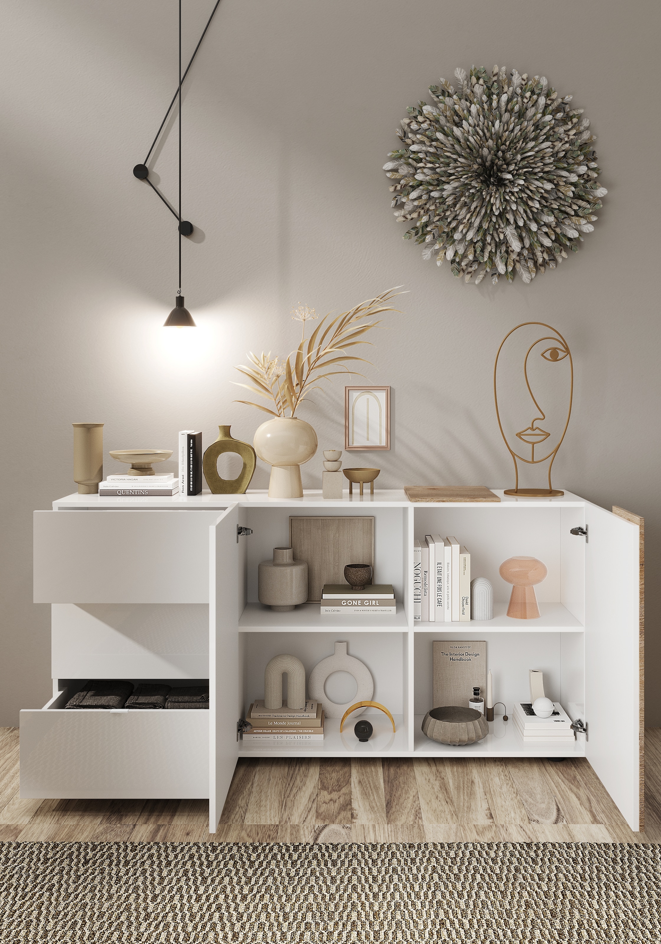 INOSIGN Sideboard »Venus, Kommode«, Breite 181 cm