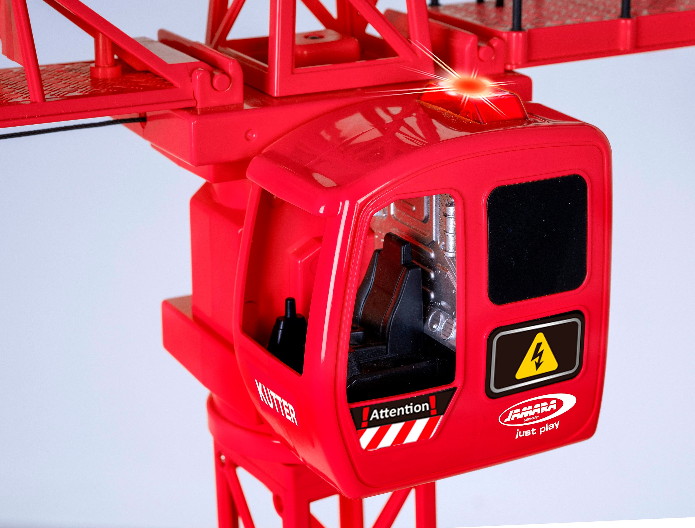 Jamara RC-Kran »Turmdrehkran Kutter XL 99 IR«, LED Licht im Dach