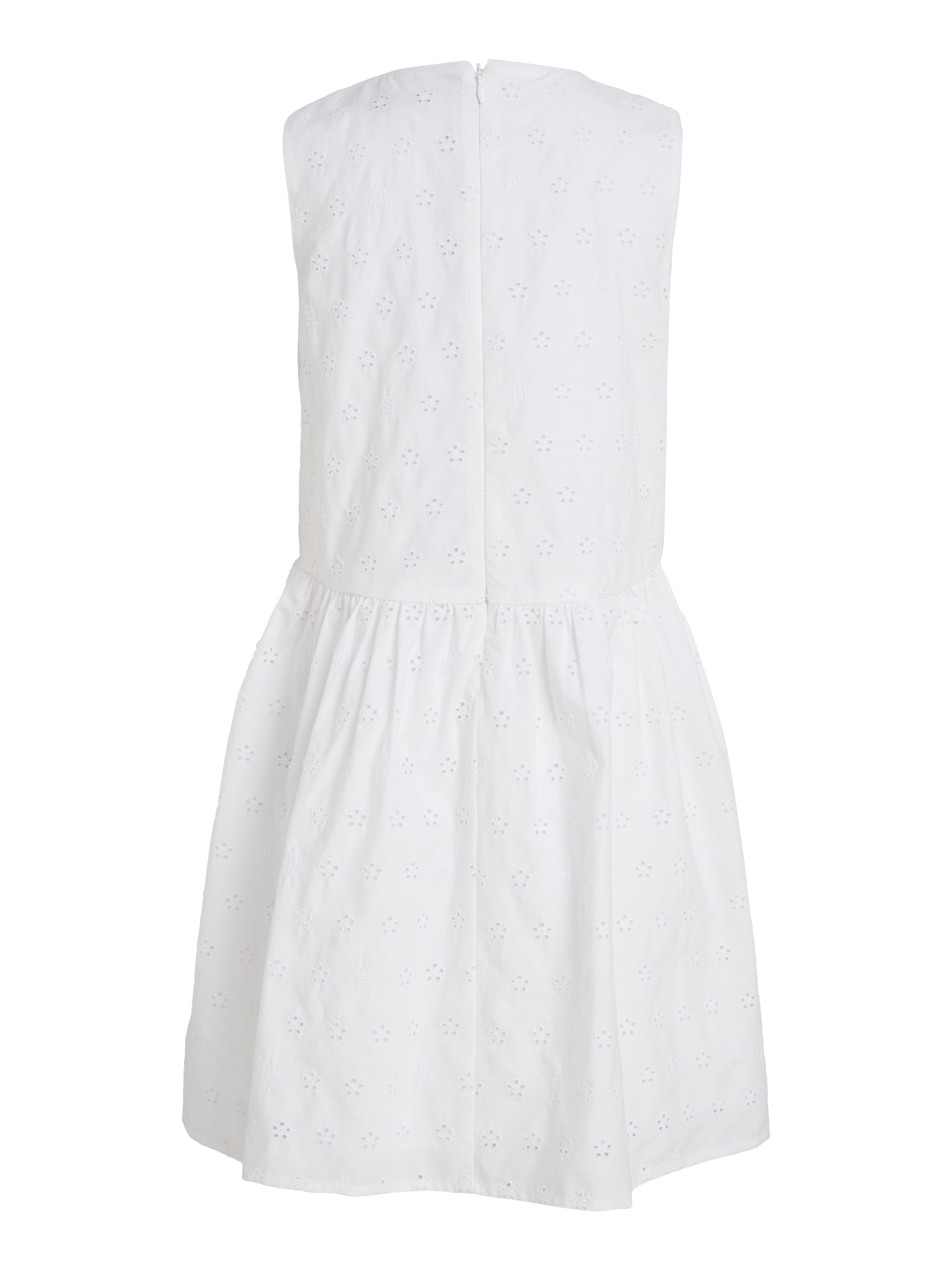 Tommy Hilfiger Minikleid »BRODERIE ANGLAISE MONOGRAM DRESS«, Kinder bis 16 Jahre