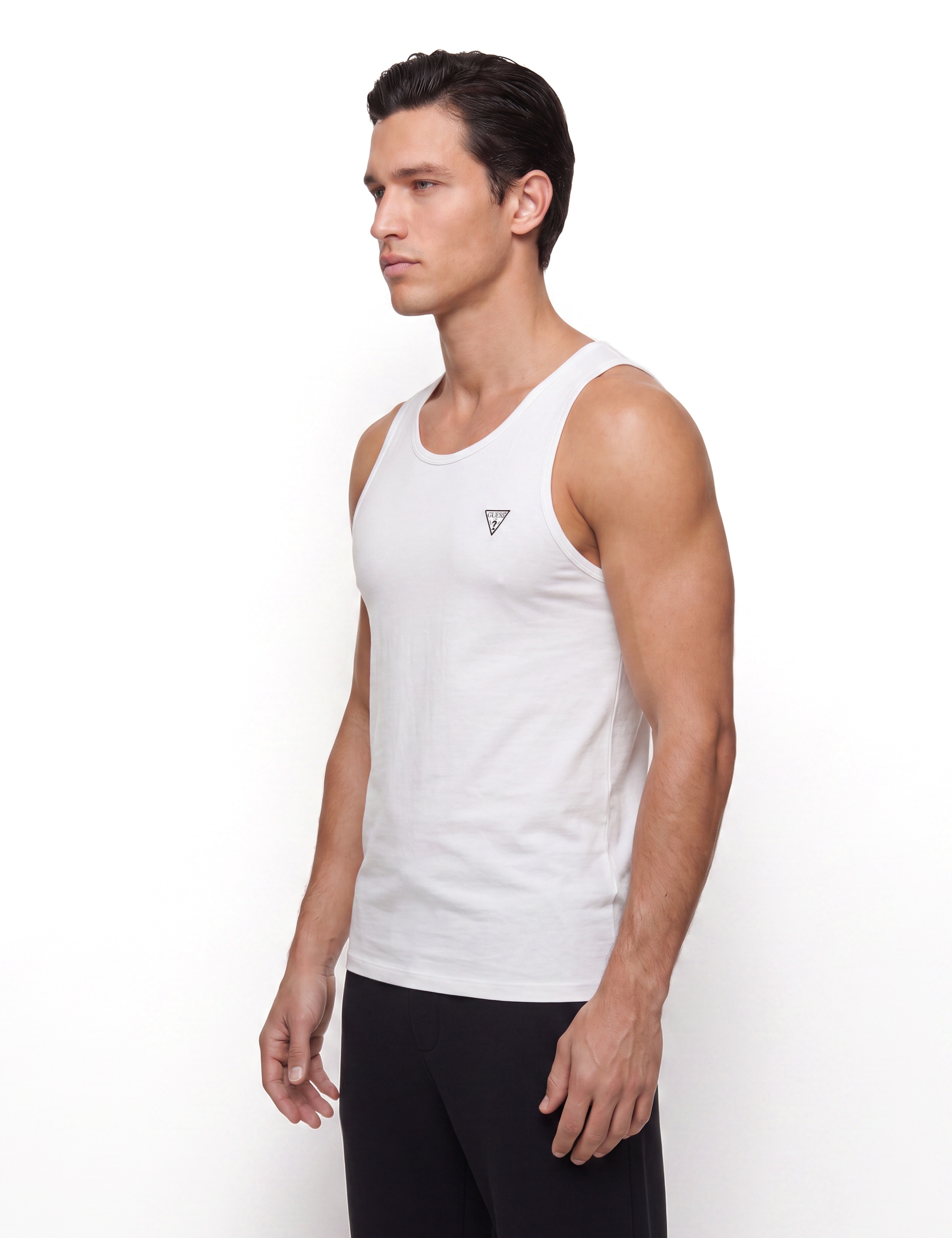 Guess Tanktop »CALEB HERO TANK 2PACK« Packung, 2 Jersey aus Baumwolle