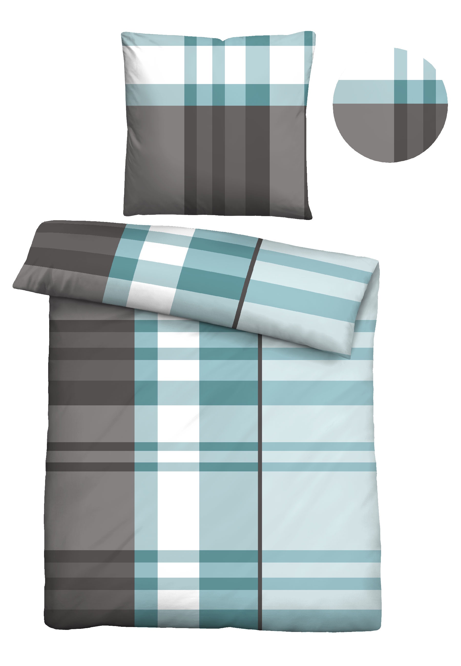 Castell - Markenbettwäsche Bettwäsche »0350355«, Poly-Cotton, wohlig warm, günstig online kaufen