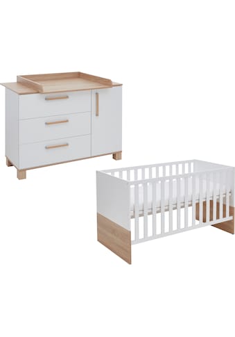 Babymöbel-Set »Babyzimmer Set »Jana« 2-teilig«, (Spar-Set, 2 St.)