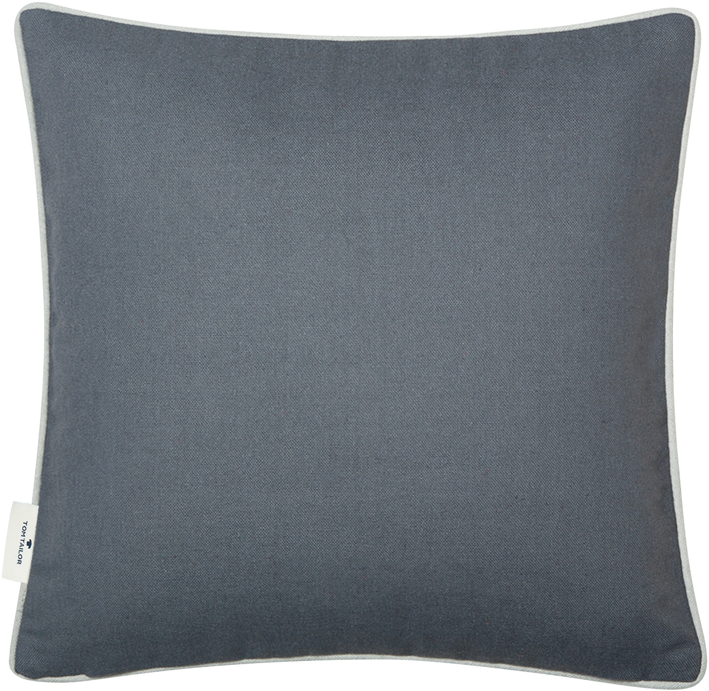TOM TAILOR HOME Dekokissen »Dove Signature«, mit Paspel, Kissenhülle ohne F günstig online kaufen